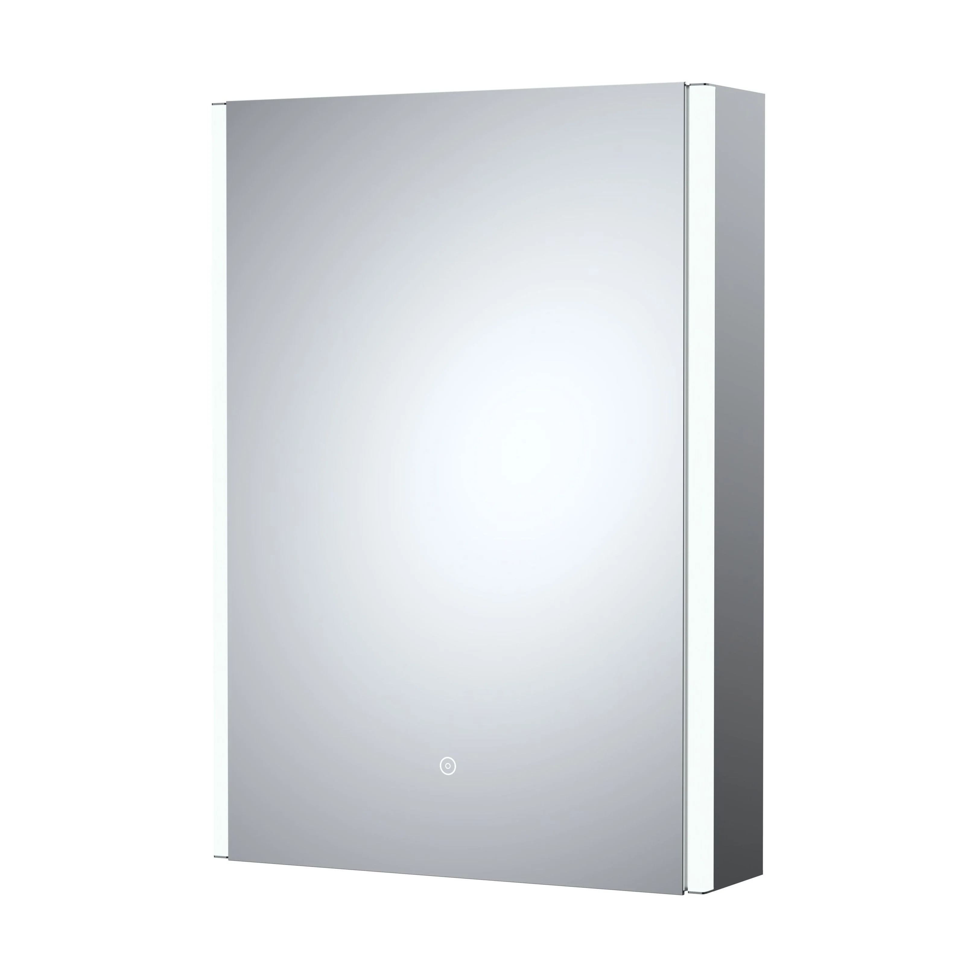 Talke 1 Door Touch Sensor Mirror Cabinet with Demister & Shaver Socket, 700 x 500mm - Image 5