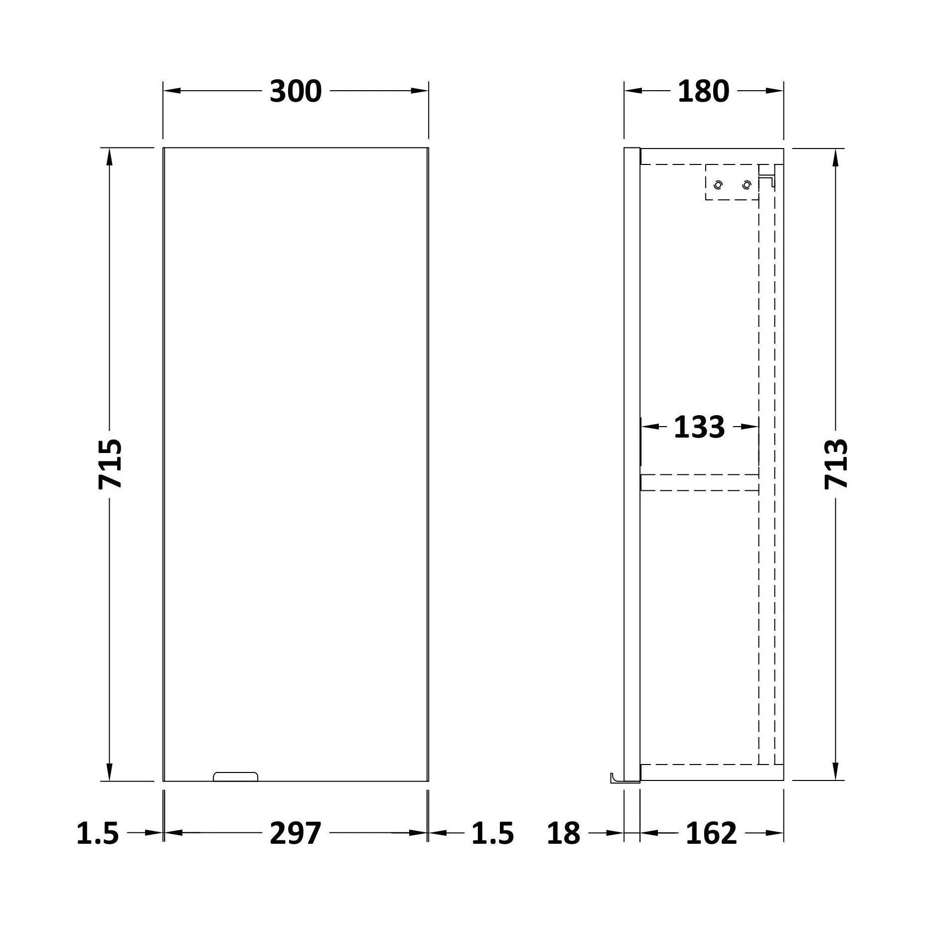 300 Wall Unit - Image 2