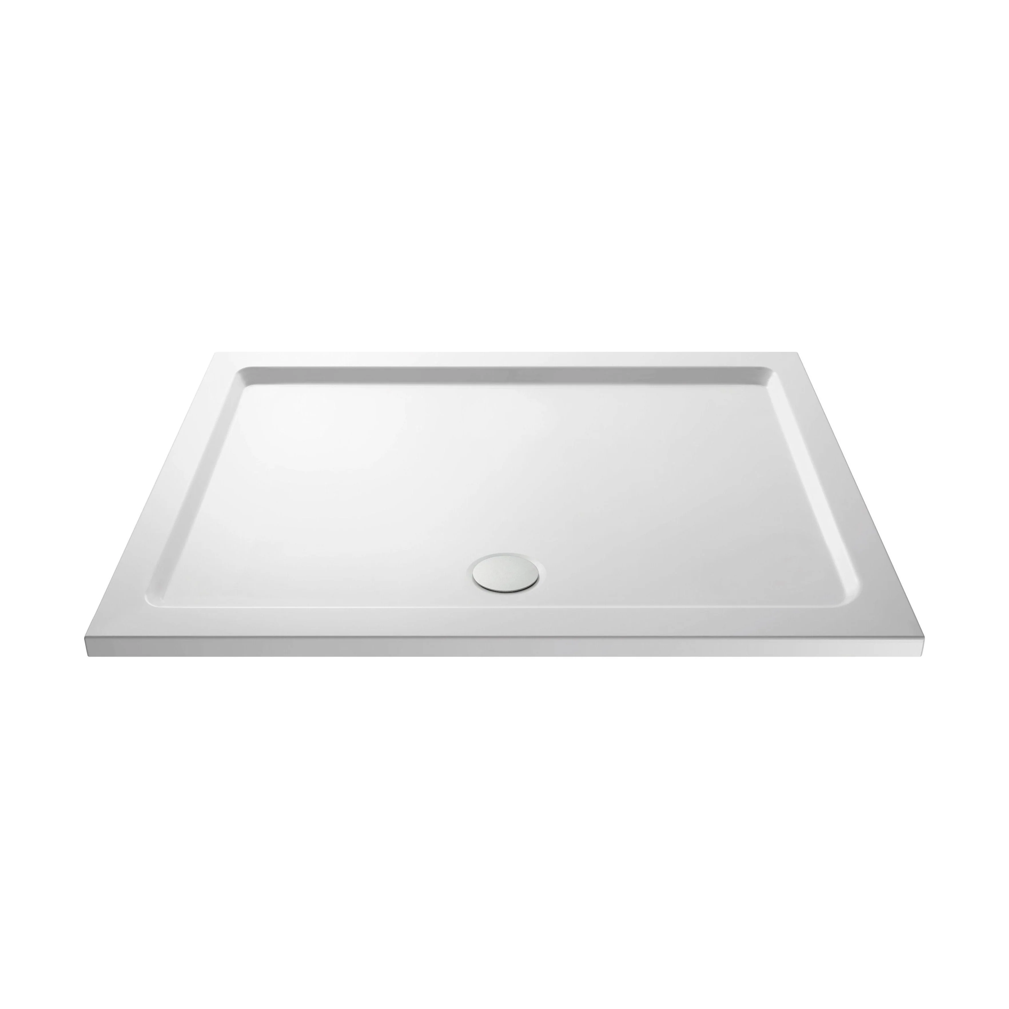 Balterley Shower Tray Modern Rectangular 40mm Profile Slimline, White or Grey - Multiple Sizes Available - Image 101