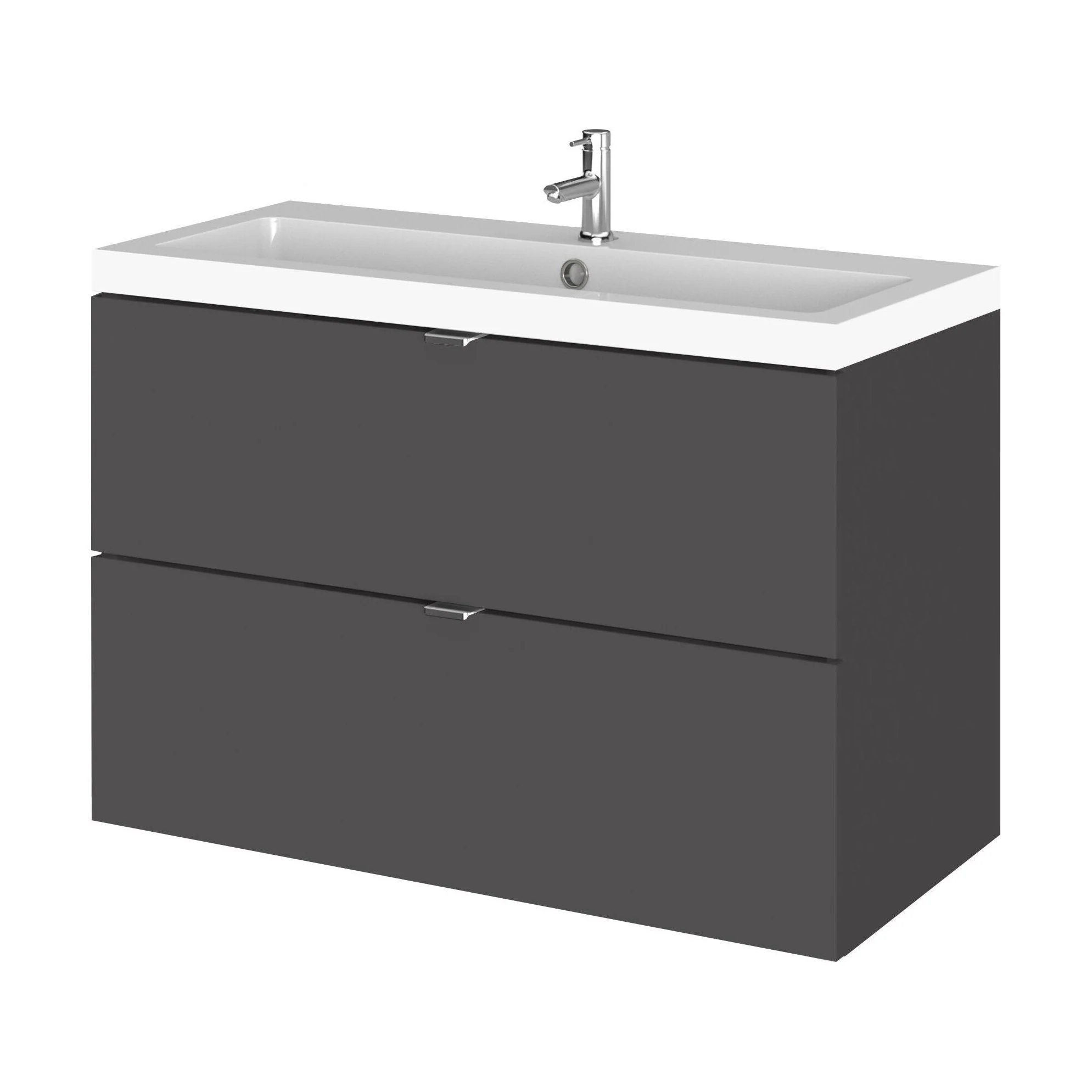 800 2-DRAWER WALL HUNG UNIT