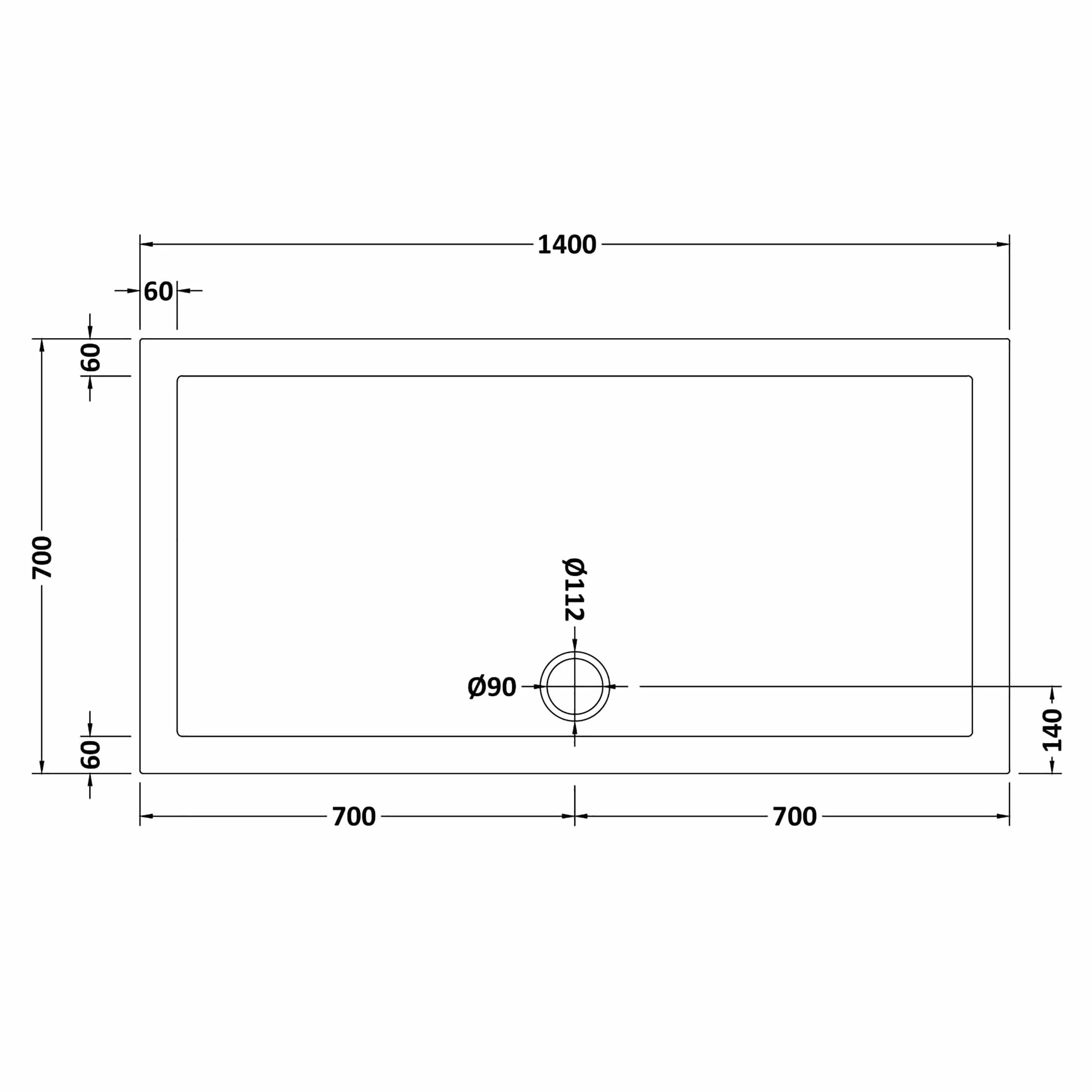 Contemporary 8mm Glass Walk In Wetroom Screen and Hinged Return Screen and Shower Tray - Choice of Size and Finish - Image 104