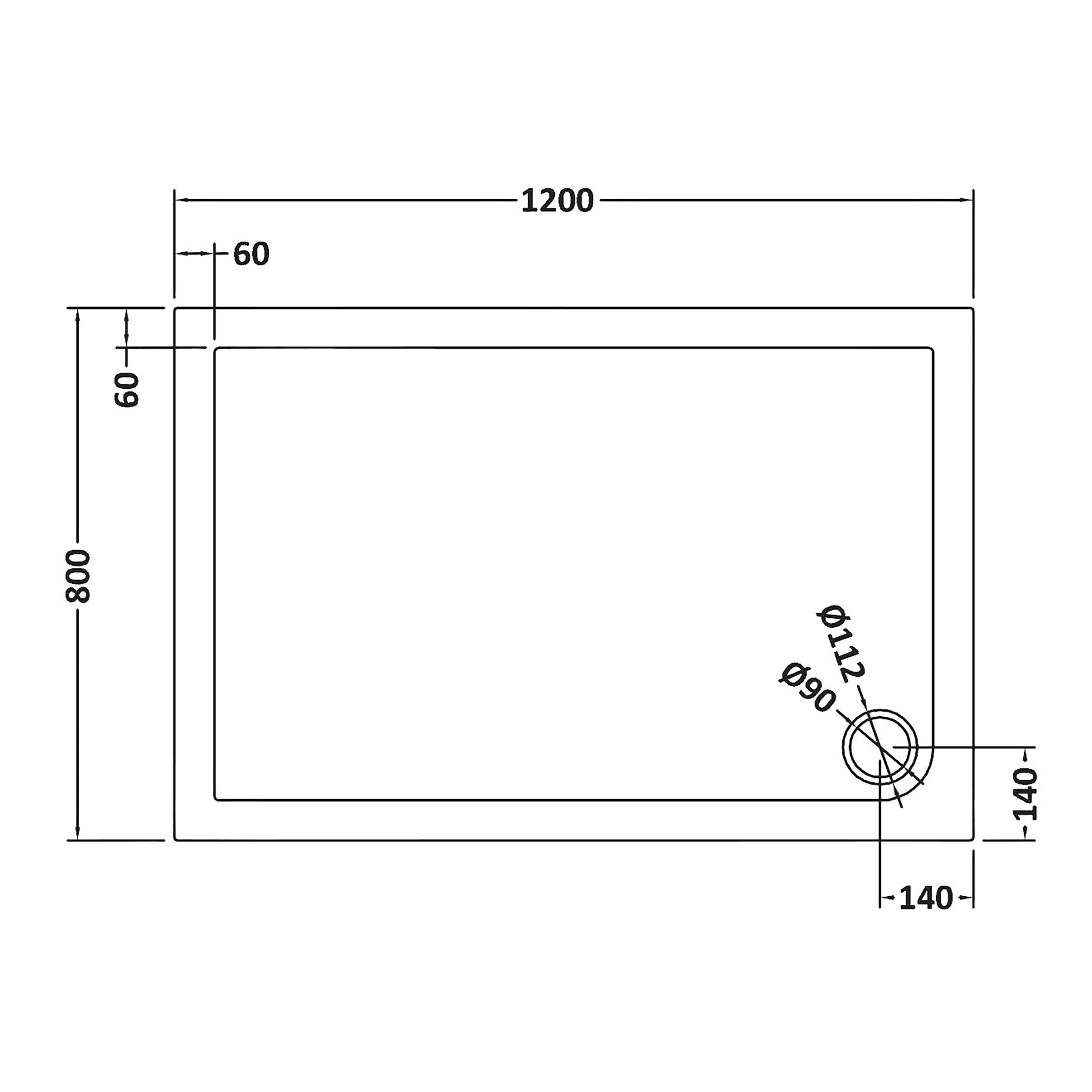 Contemporary 8mm Glass Walk In Wetroom Screen and Hinged Return Screen and Shower Tray - Choice of Size and Finish - Image 144
