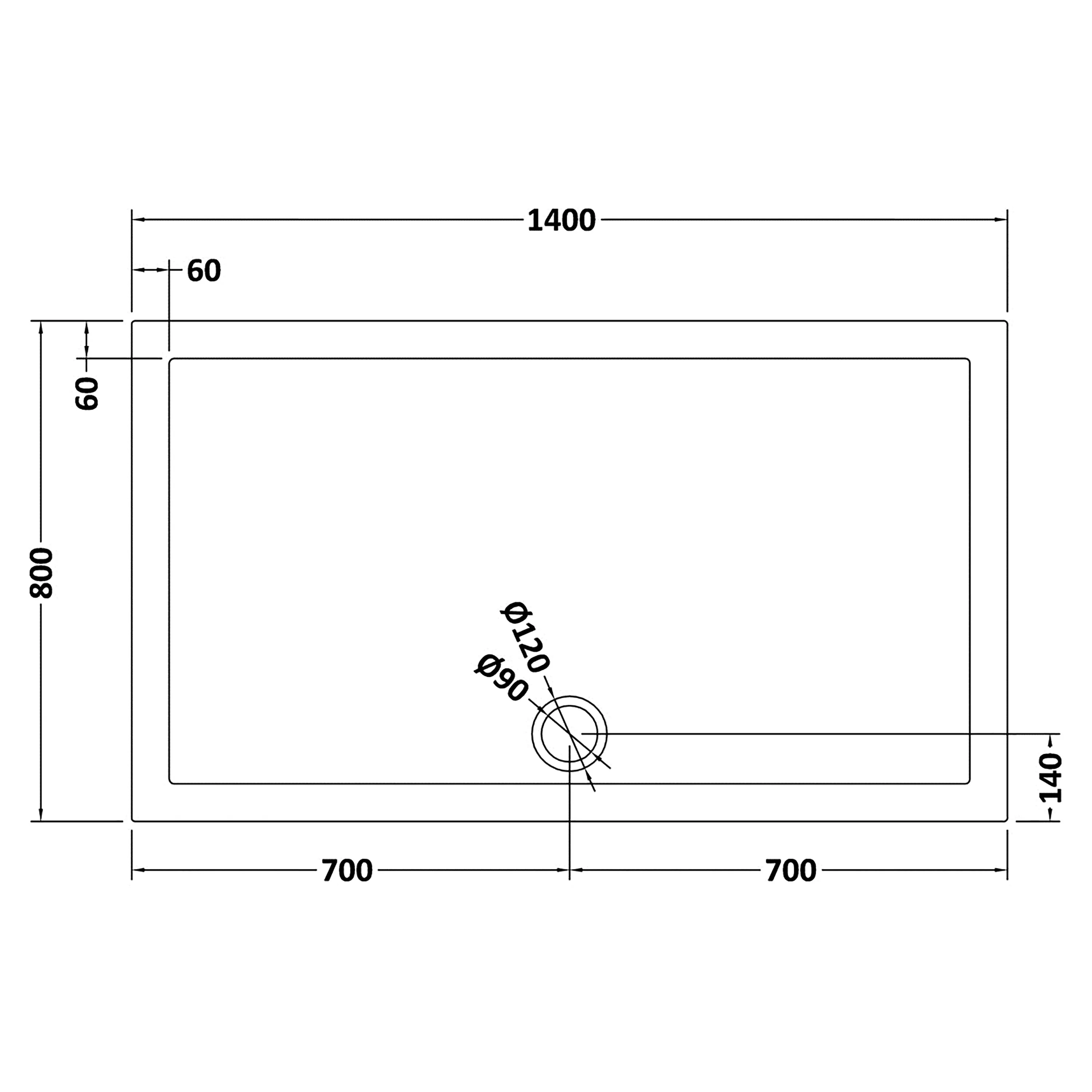 Contemporary 8mm Glass Walk In Wetroom Screen and Hinged Return Screen and Shower Tray - Choice of Size and Finish - Image 160