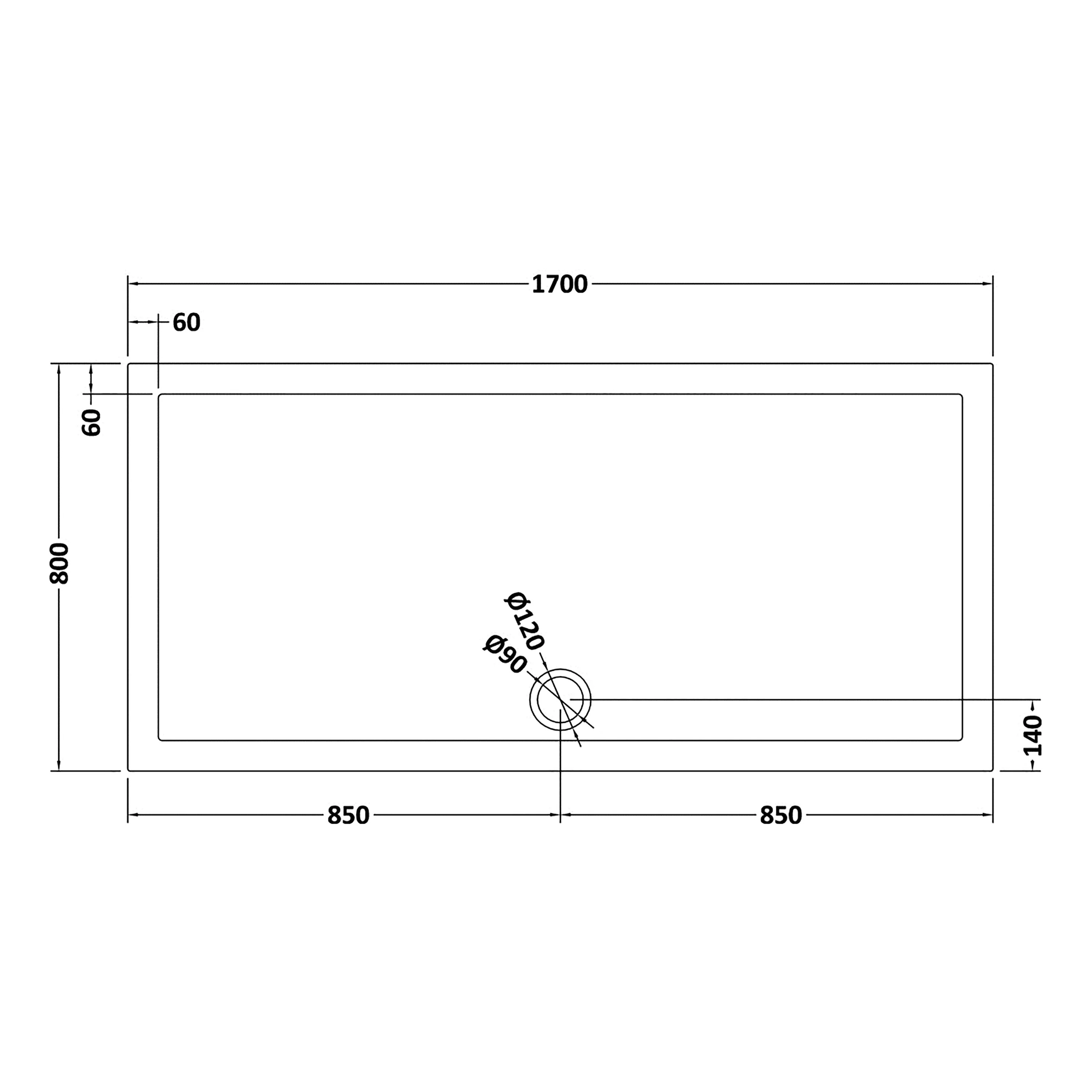 Contemporary 8mm Glass Walk In Wetroom Screen and Hinged Return Screen and Shower Tray - Choice of Size and Finish - Image 177