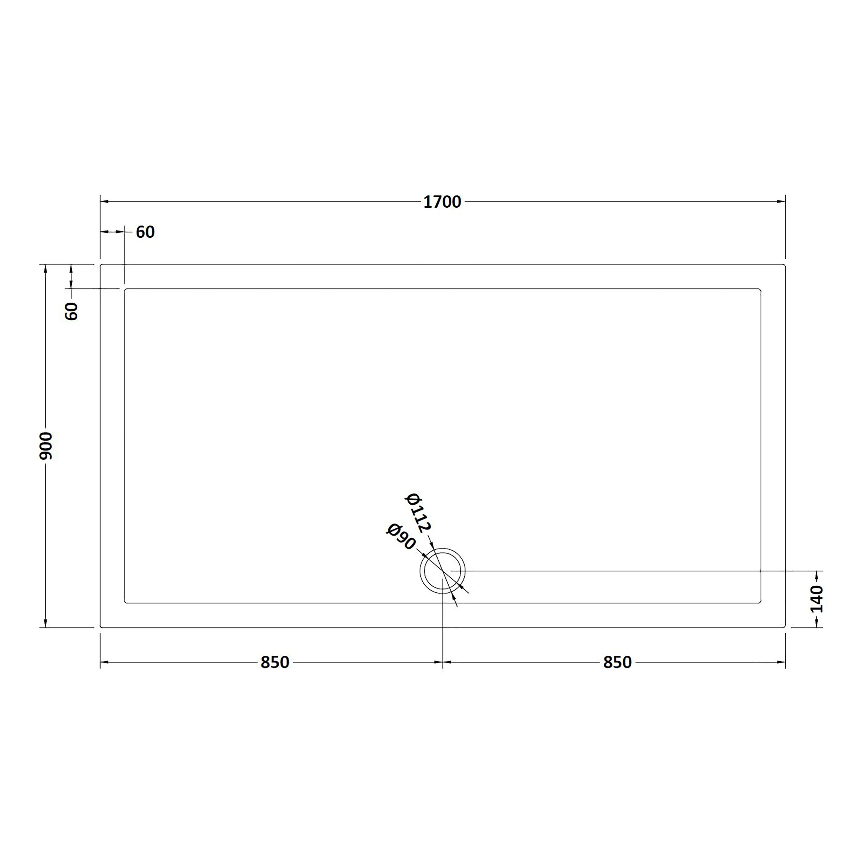 Contemporary 8mm Glass Walk In Wetroom Screen and Hinged Return Screen and Shower Tray - Choice of Size and Finish - Image 183