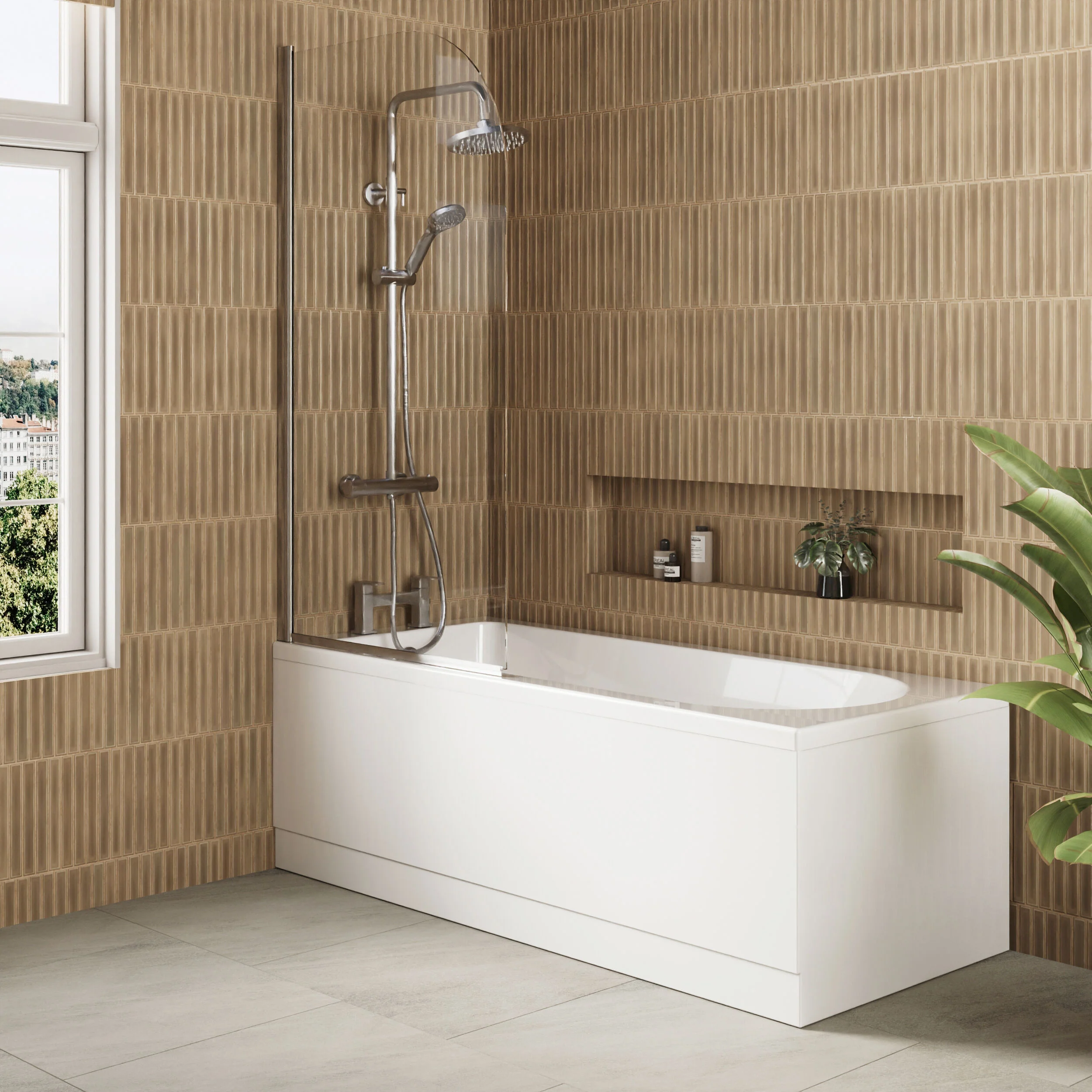 Contemporary Acrylic Front Panel (1600mm) - Image 3