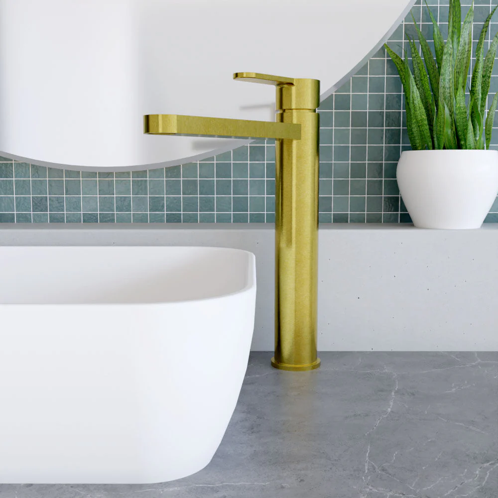 Consall Round High-Rise Mono Basin Mixer Tap, 290 x 52 x 187mm - Choice of Finish - Image 10