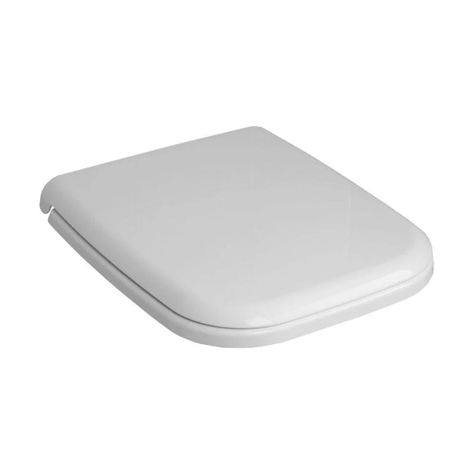 Balterley Deluxe Quick Release Soft Close Urea Toilet Seat Seat Only, 360mm - White Finish