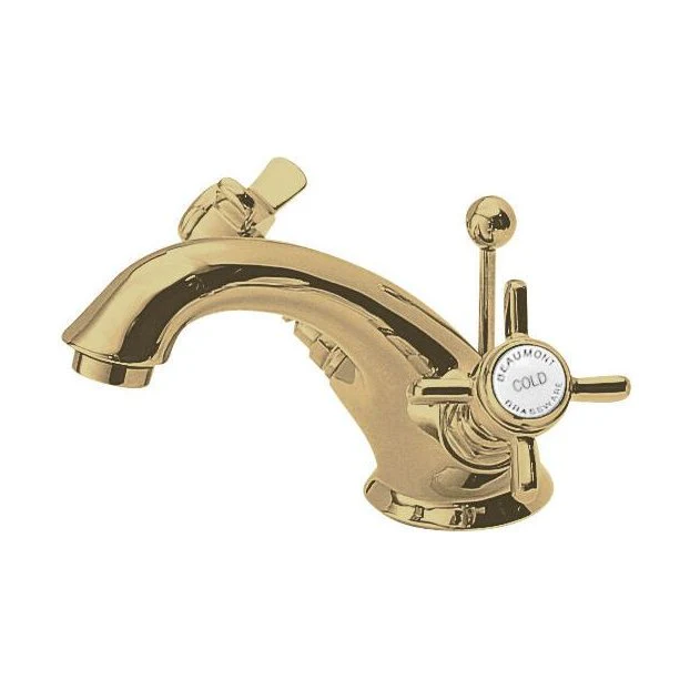 Balterley Hanchurch Traditional Mono Basin Mixer Tap - Chrome or Brushed Brass - Image 4