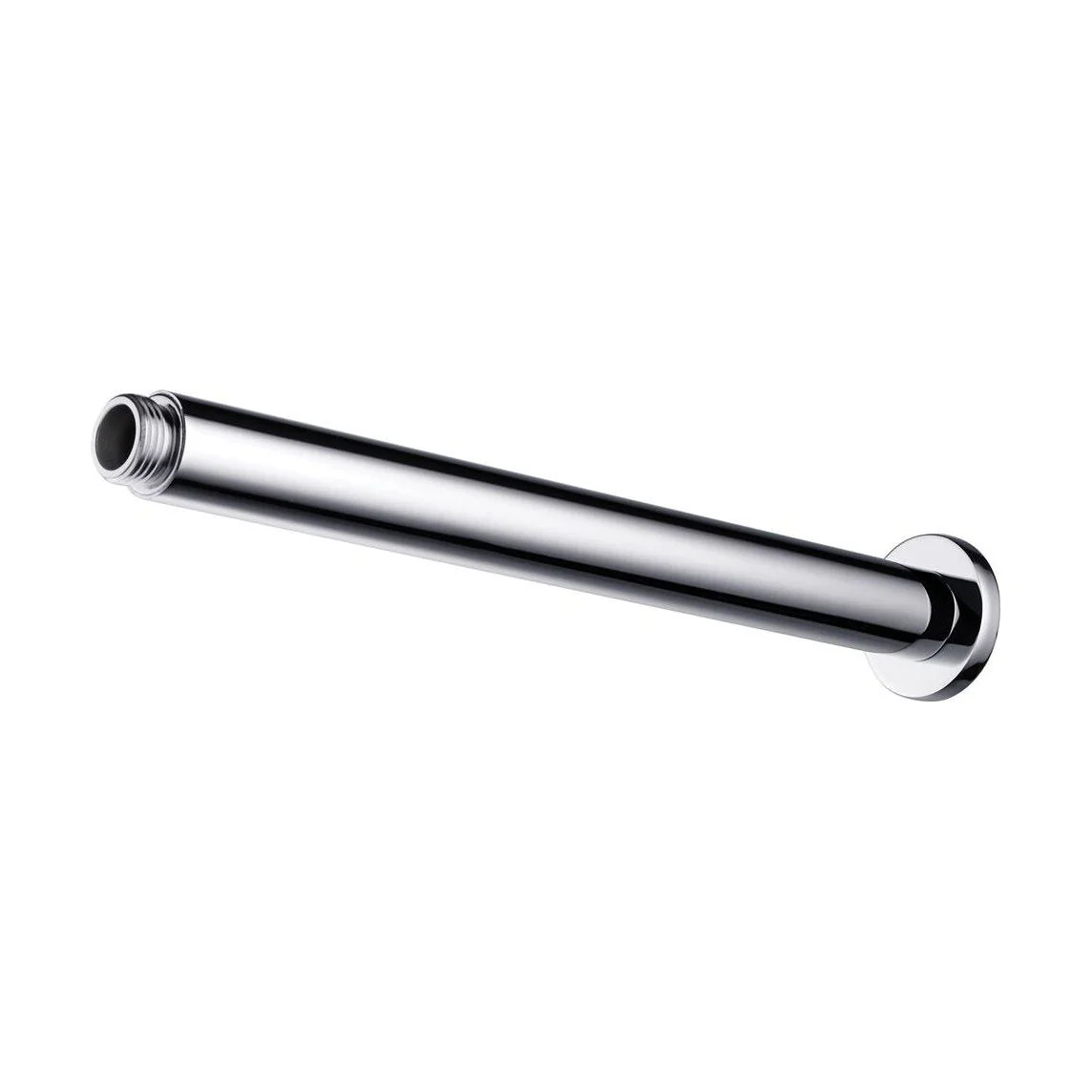 Balterley Modern Bathroom Long Round Ceiling Mounted Shower Arm Durable Stainless Steel Construction, 221mm - Chrome Finish