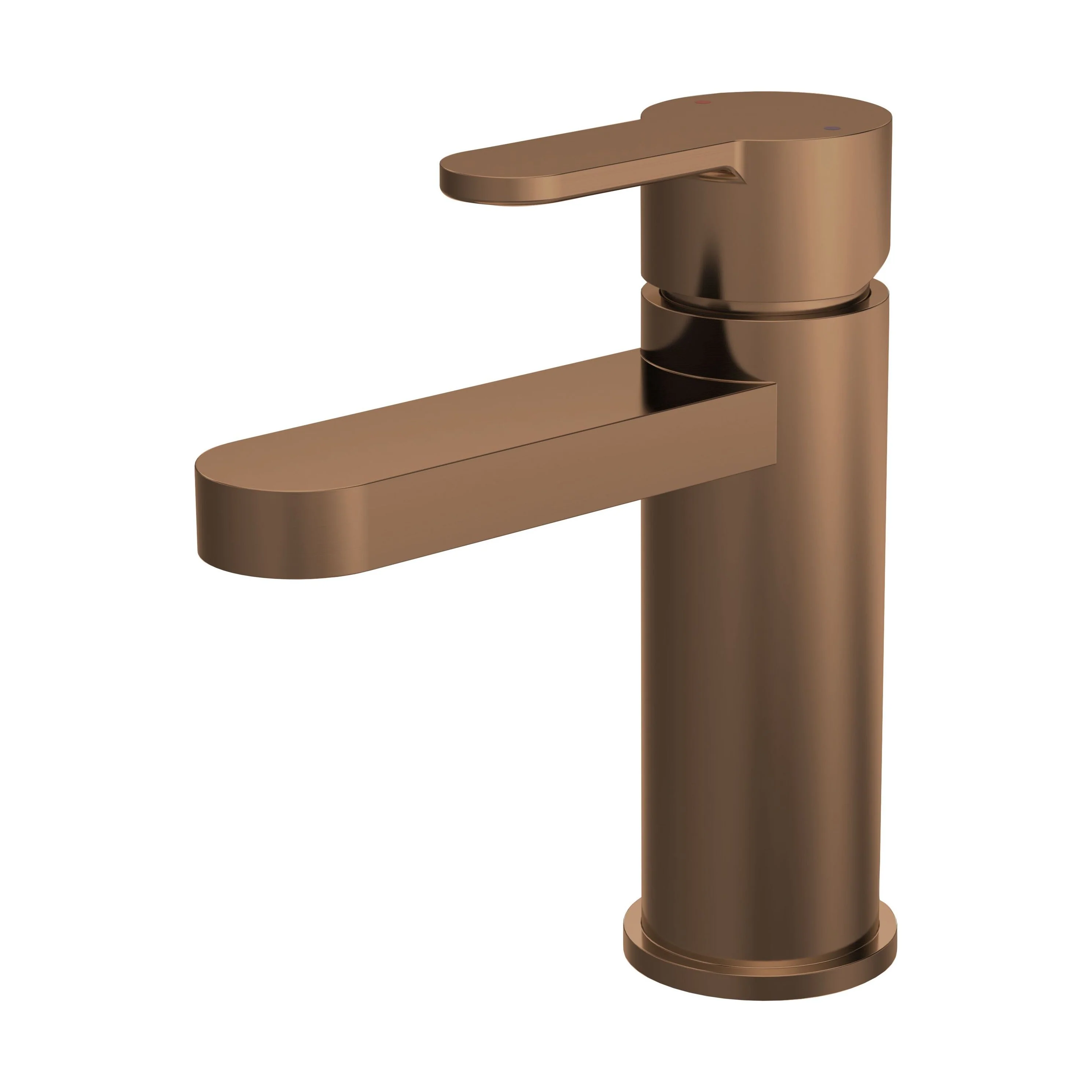 Consall Round Mono Basin Mixer Tap with Push Button Waste - Choice of Finish - Image 21