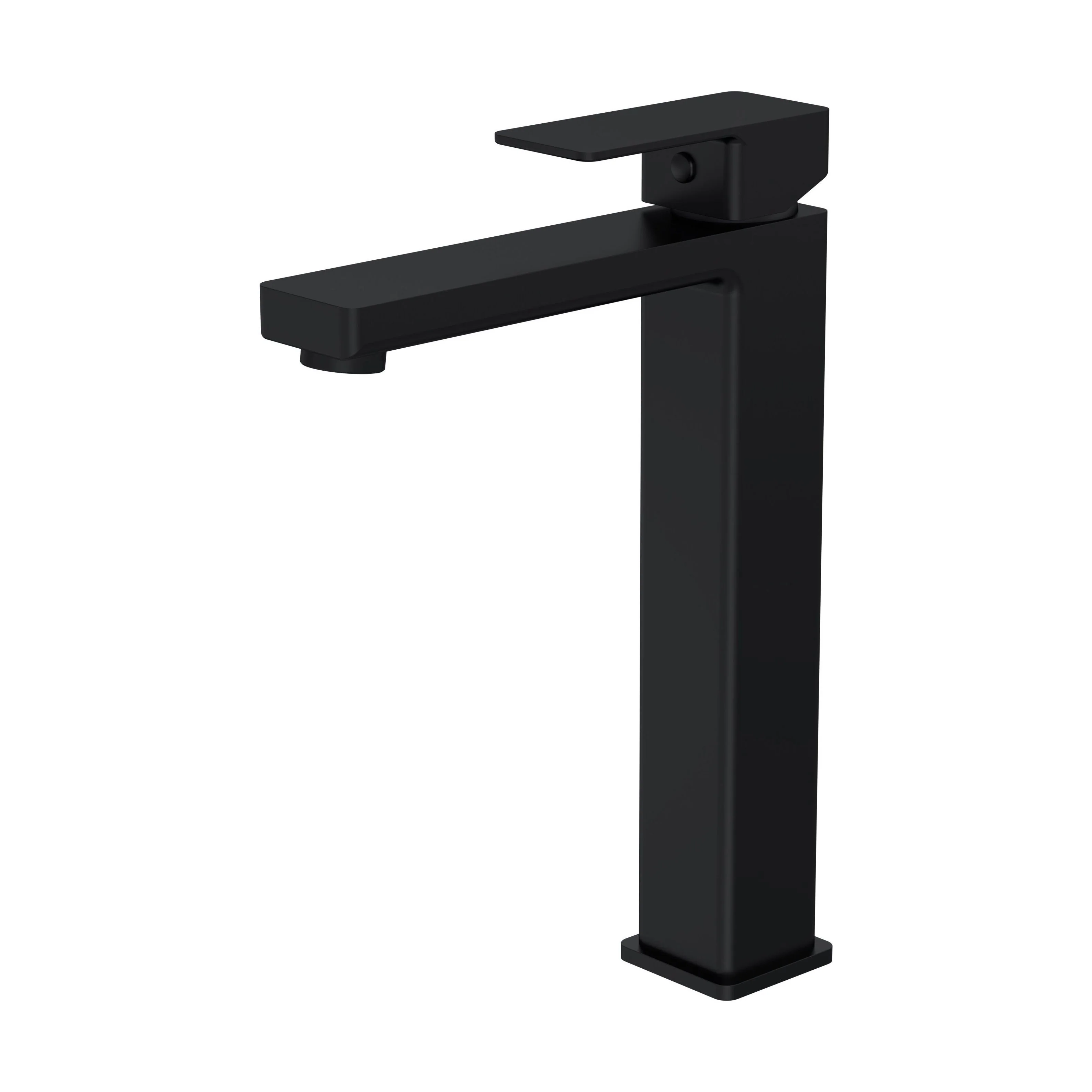 Milldale Contemporary Square Tall High Rise Mono Basin Mixer Tap - Choice of Finish - Image 7