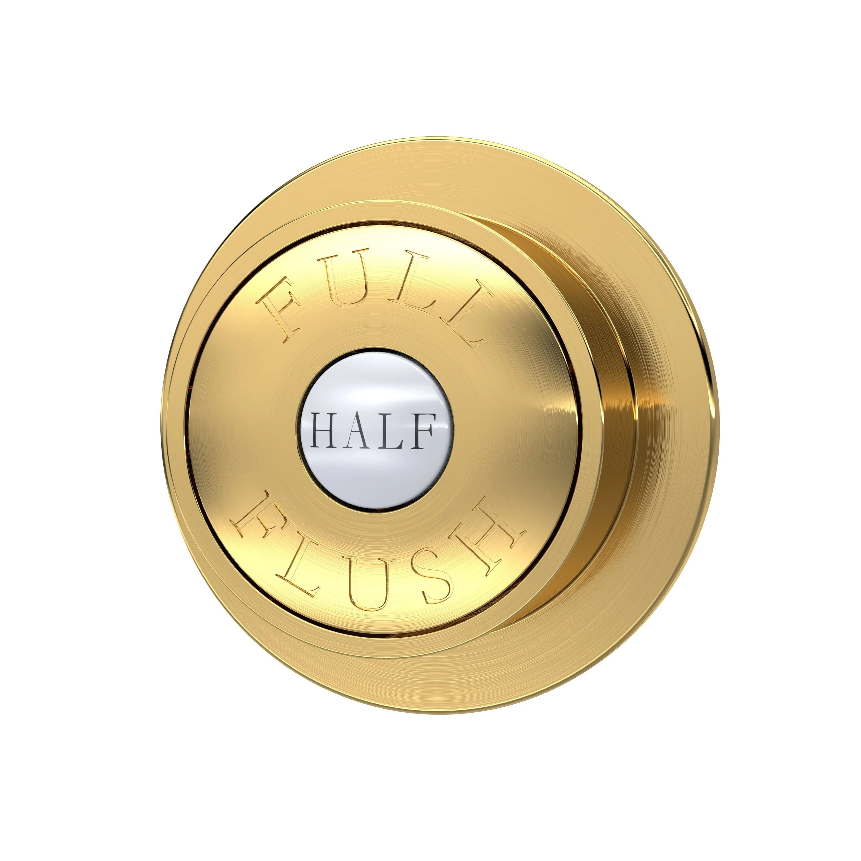 Traditional Dual Flush Push Button, Choice of Colour - Image 5