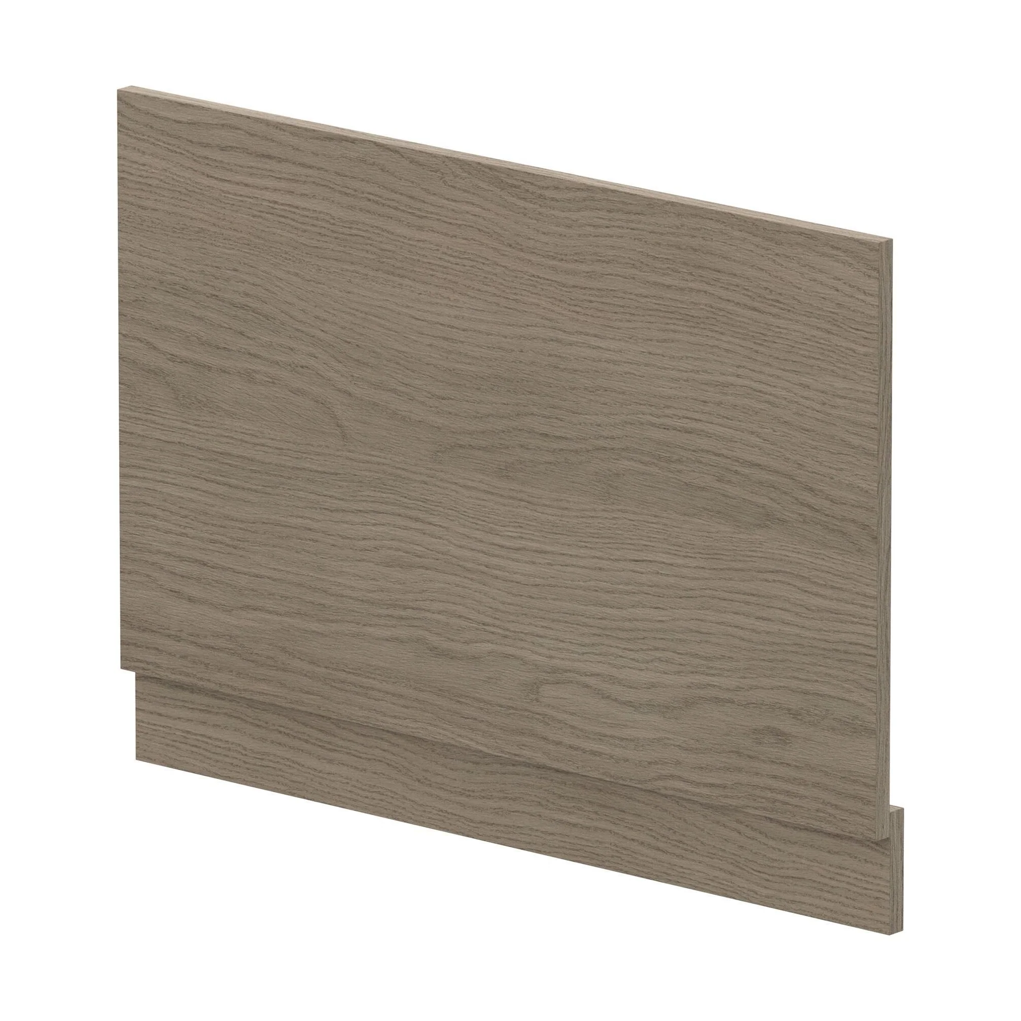800mm Bath MFC End Panel & Plinth - Woodgrain Solace Oak