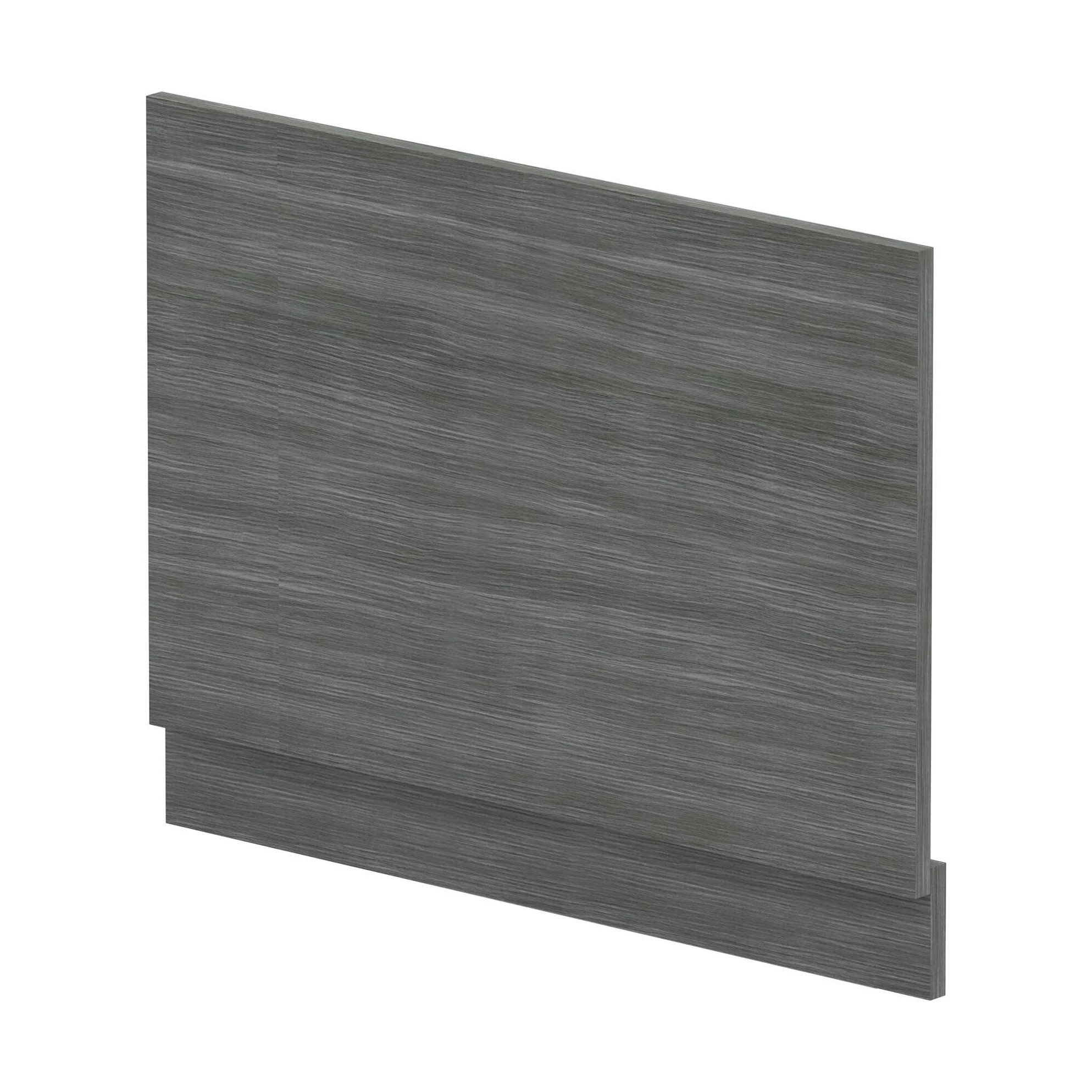 750mm Bath MFC End Panel & Plinth - Woodgrain Anthracite