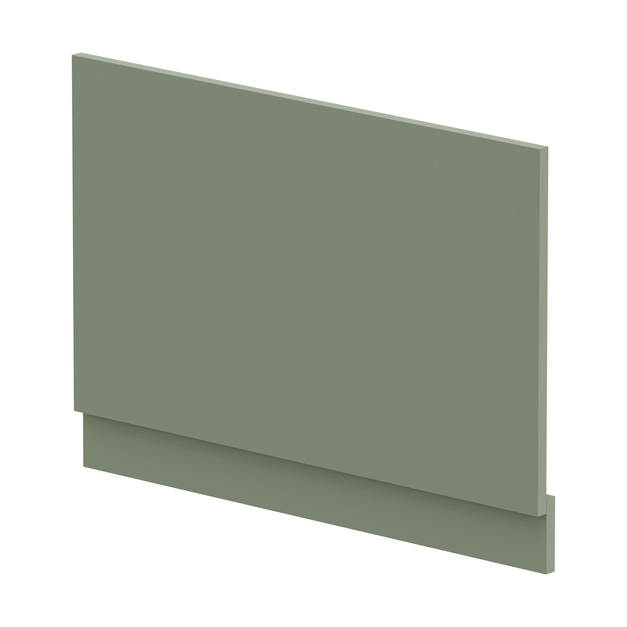 800mm Bath MDF End Panel & Plinth - Satin Green