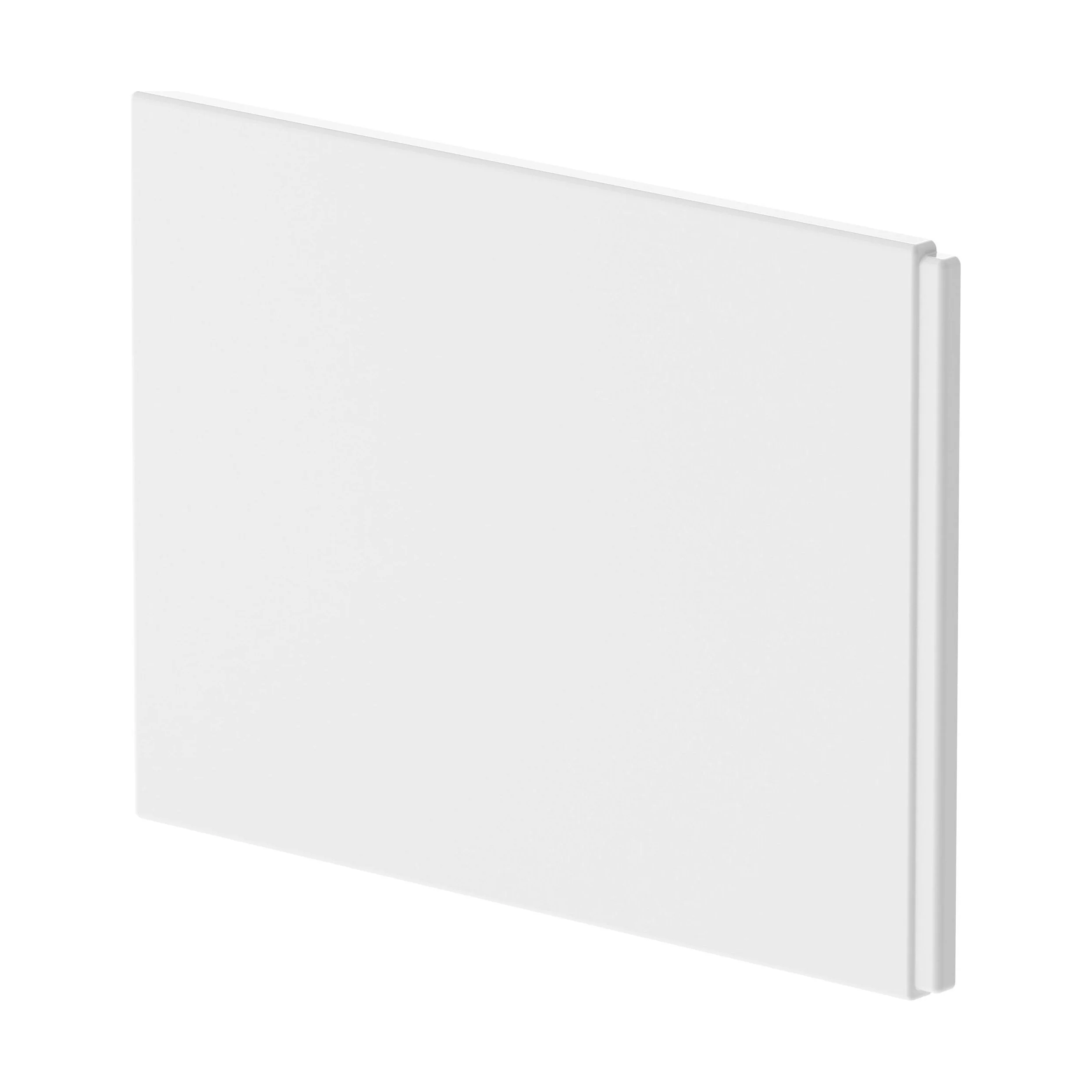 White Acrylic Front Bath Panel for Straight Bath Installations