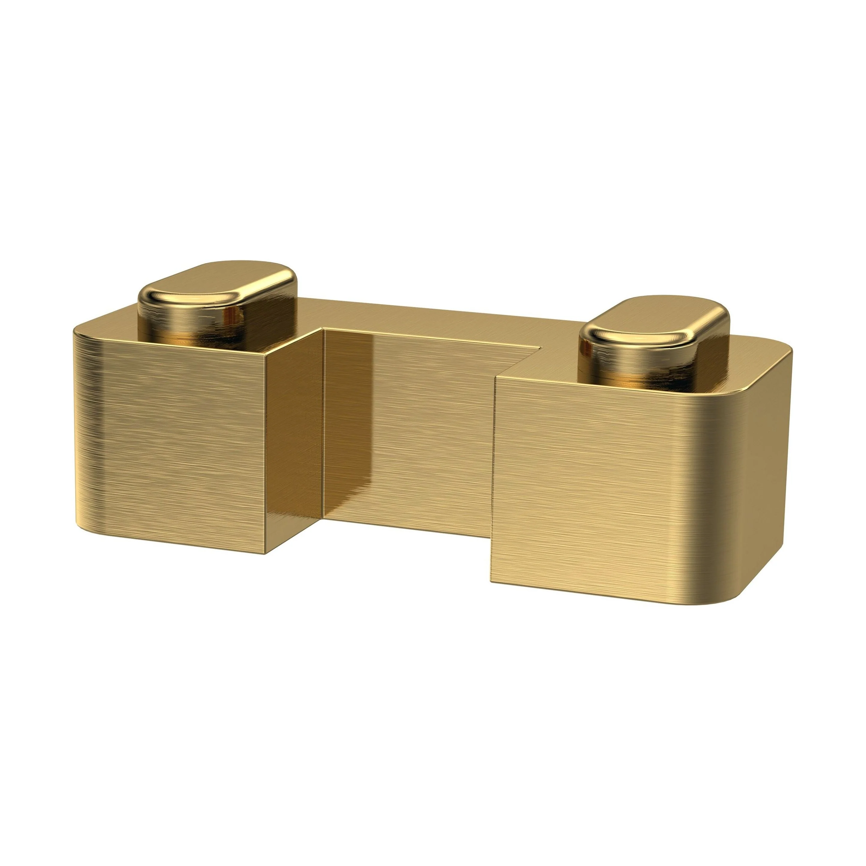 Balterley Wetroom Accessories Screen Support Foot - Brushed Brass