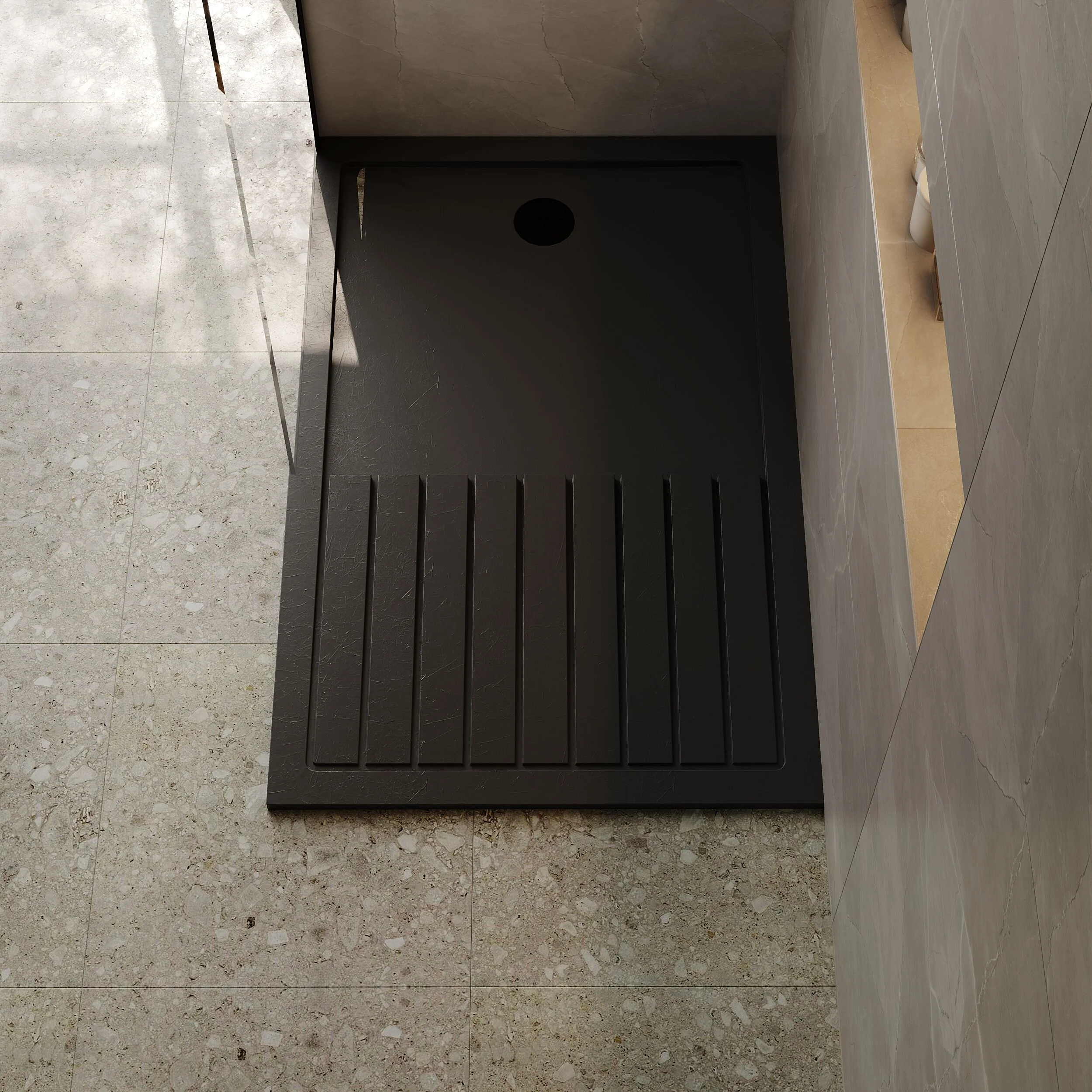 Premium Walk-In Shower Tray - Choice of Size and Colour - Image 3