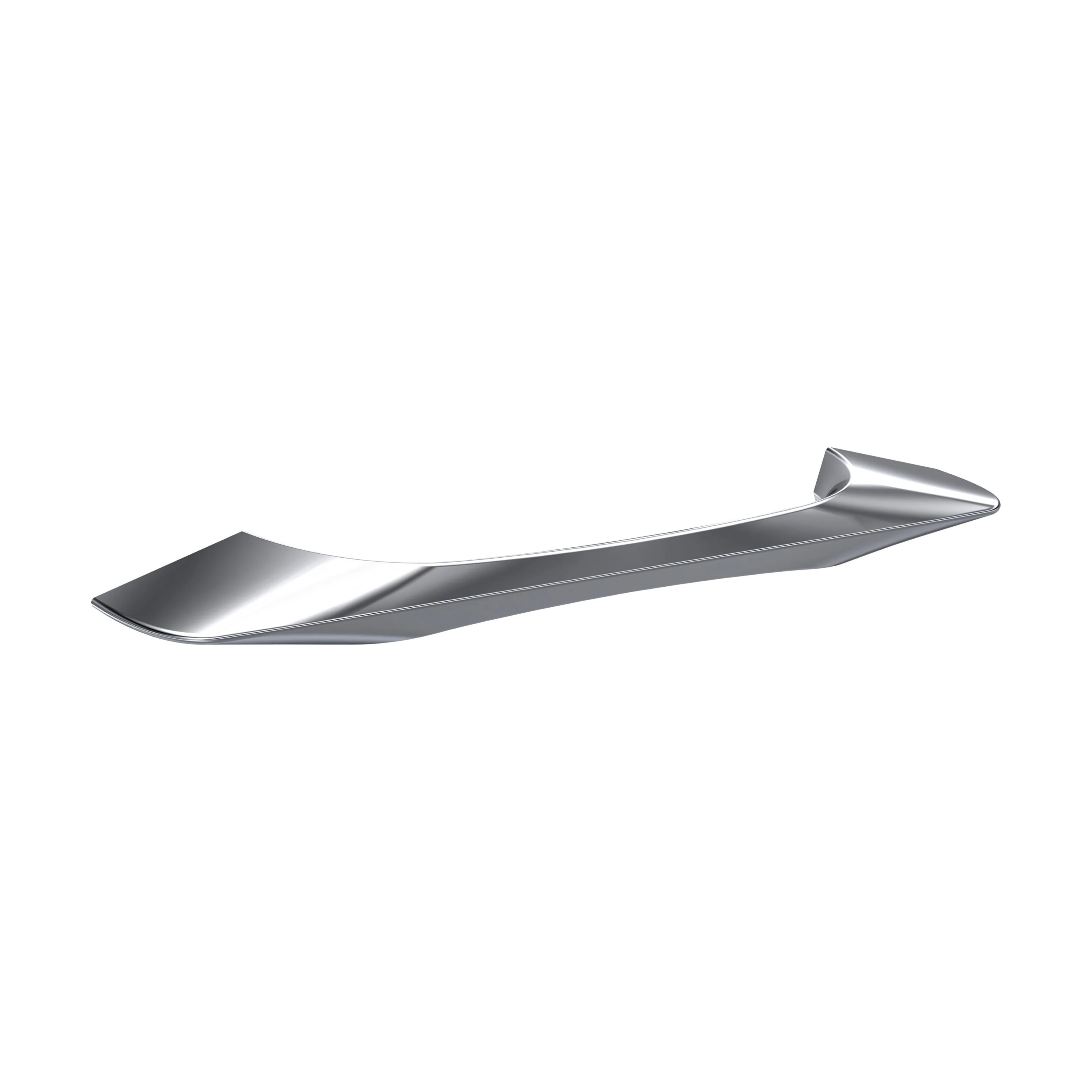 Furniture Handle D Shape Handle, 183mm (160mm Centres) - Chrome