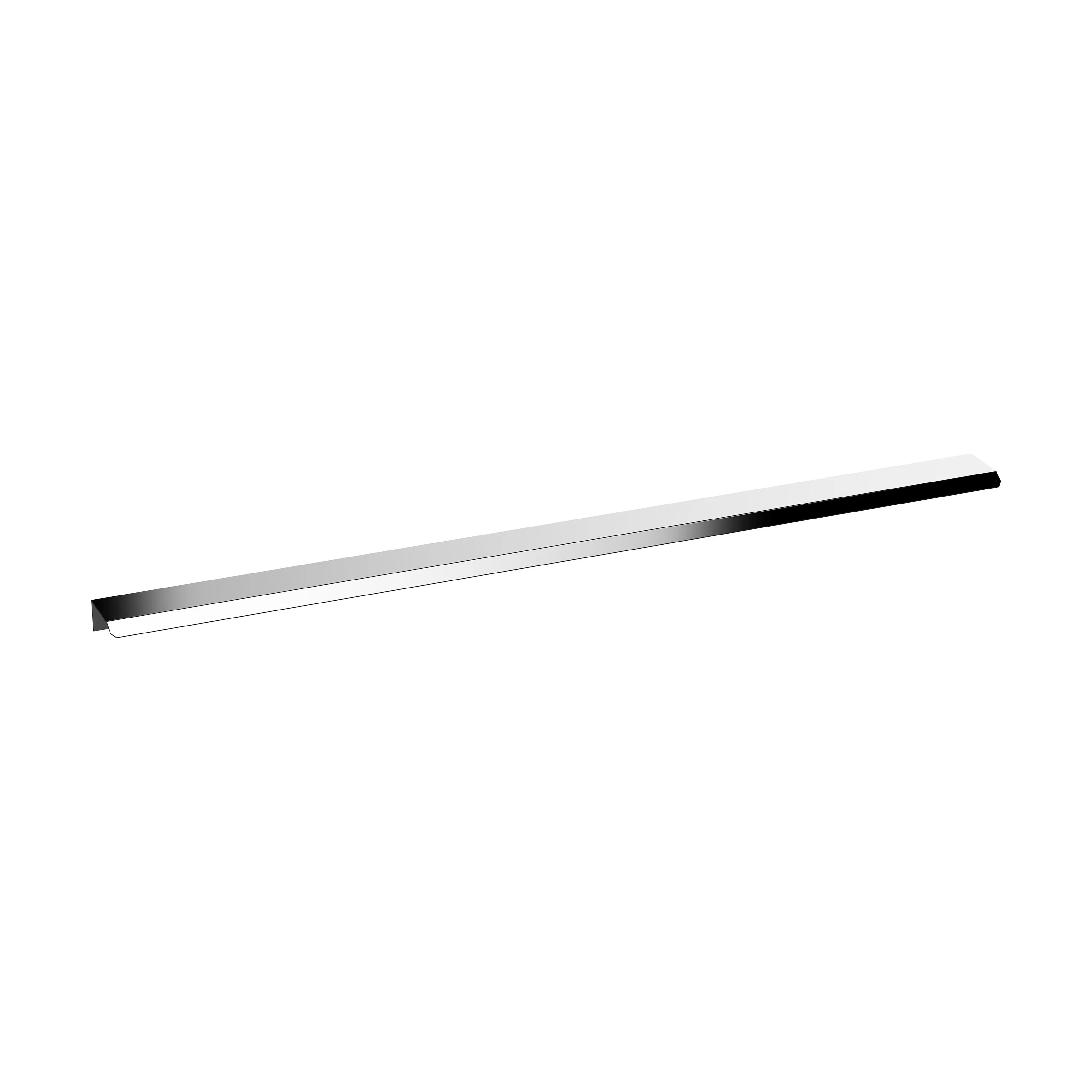 Finger Pull Handle, 500mm (320mm Centres) - Chrome