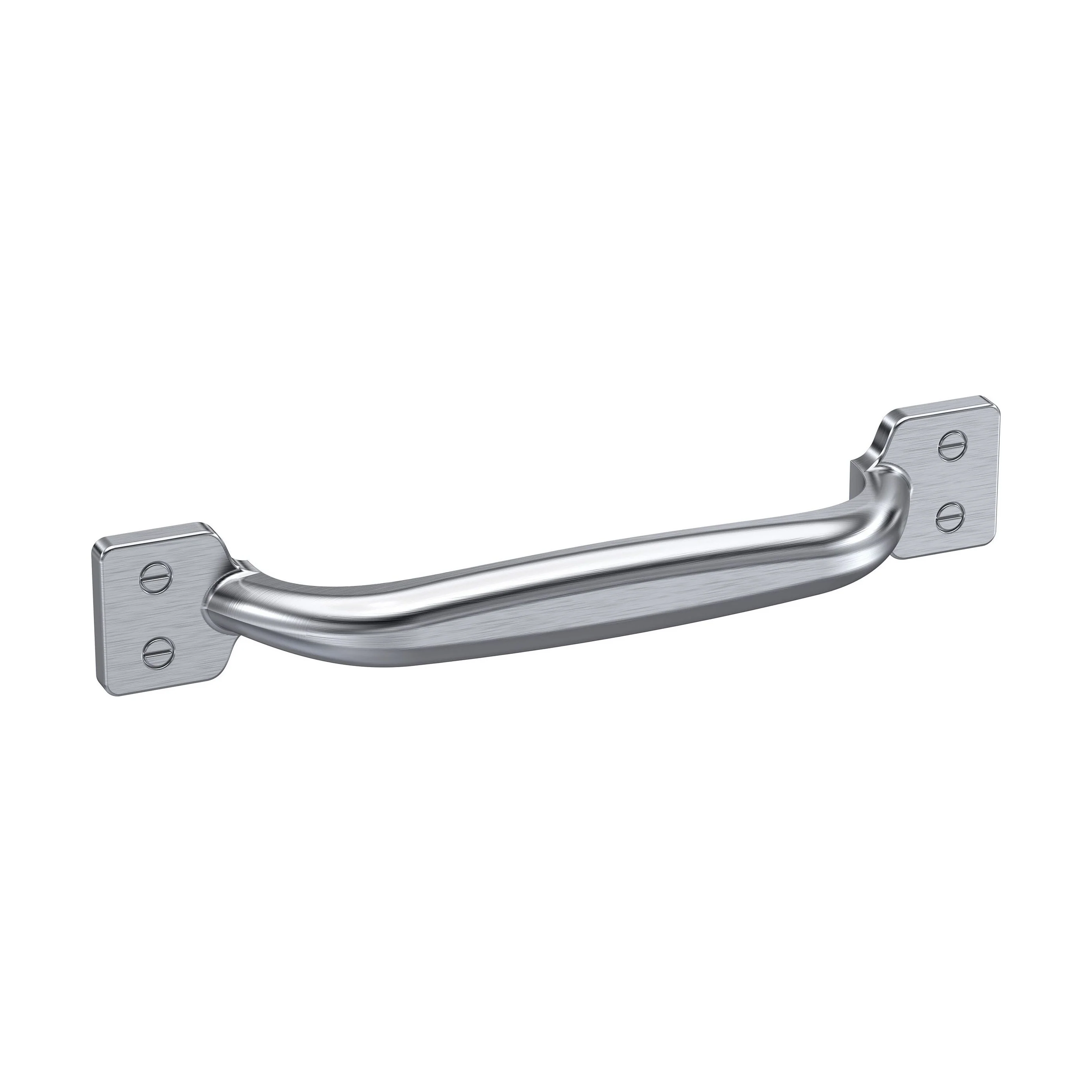Strap Handle, 126mm (96mm Centres) - Brushed Nickel
