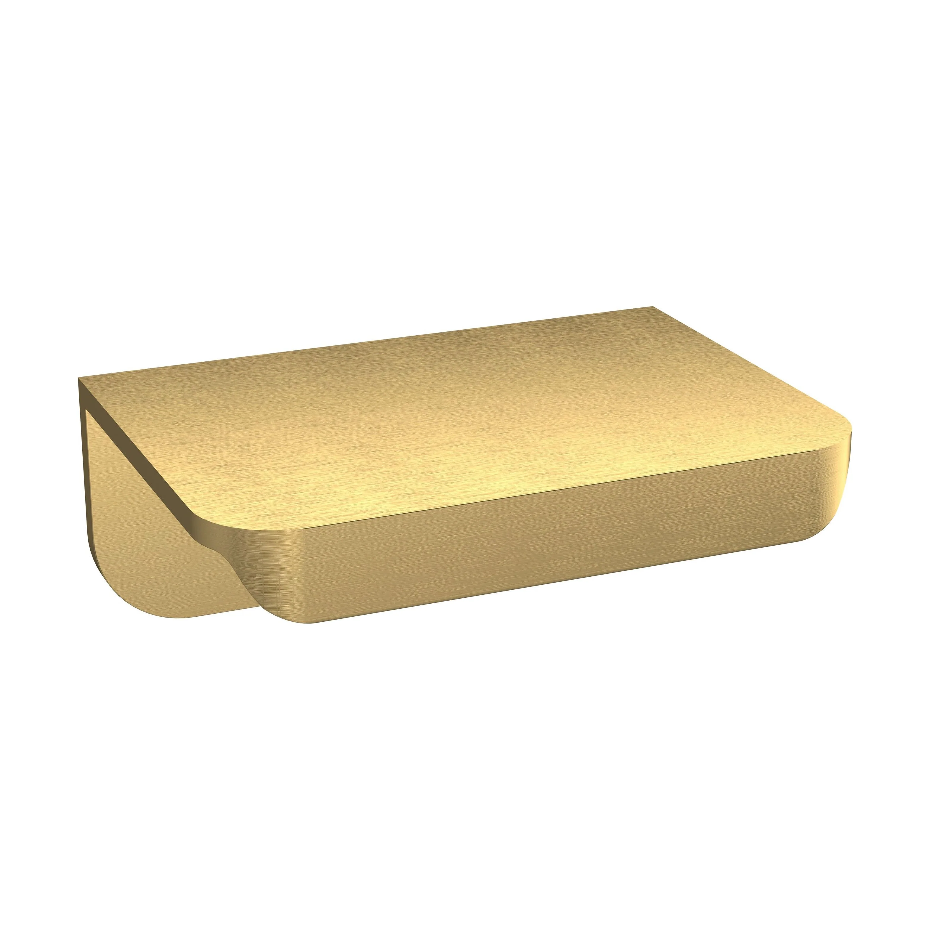 Wrap Over Handle, 50mm (30mm Centres) - Brushed Brass