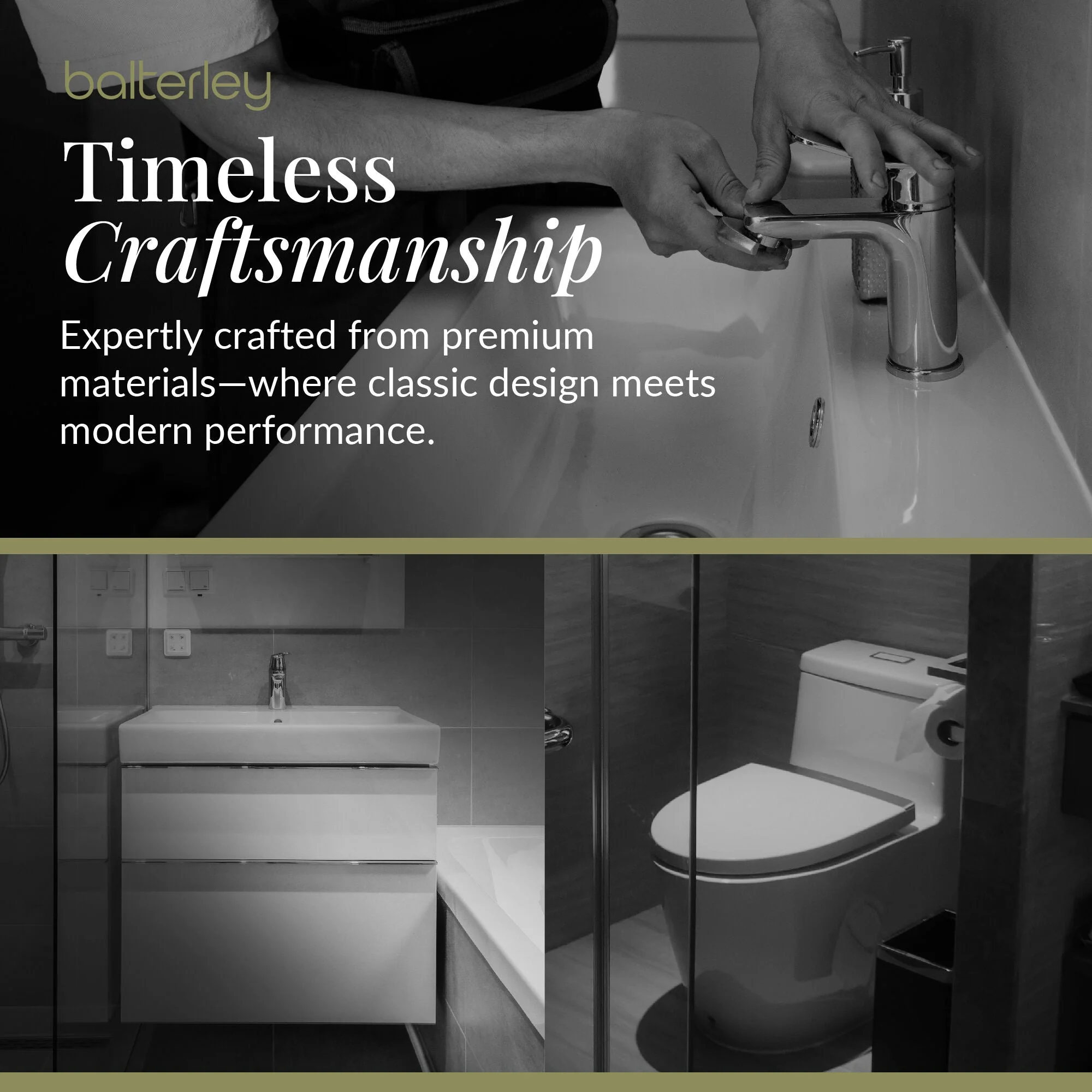 Bramshall Wall Hung 1 Drawer Vanity Unit with Mid-Edge Ceramic Basin 600mm - Image 33