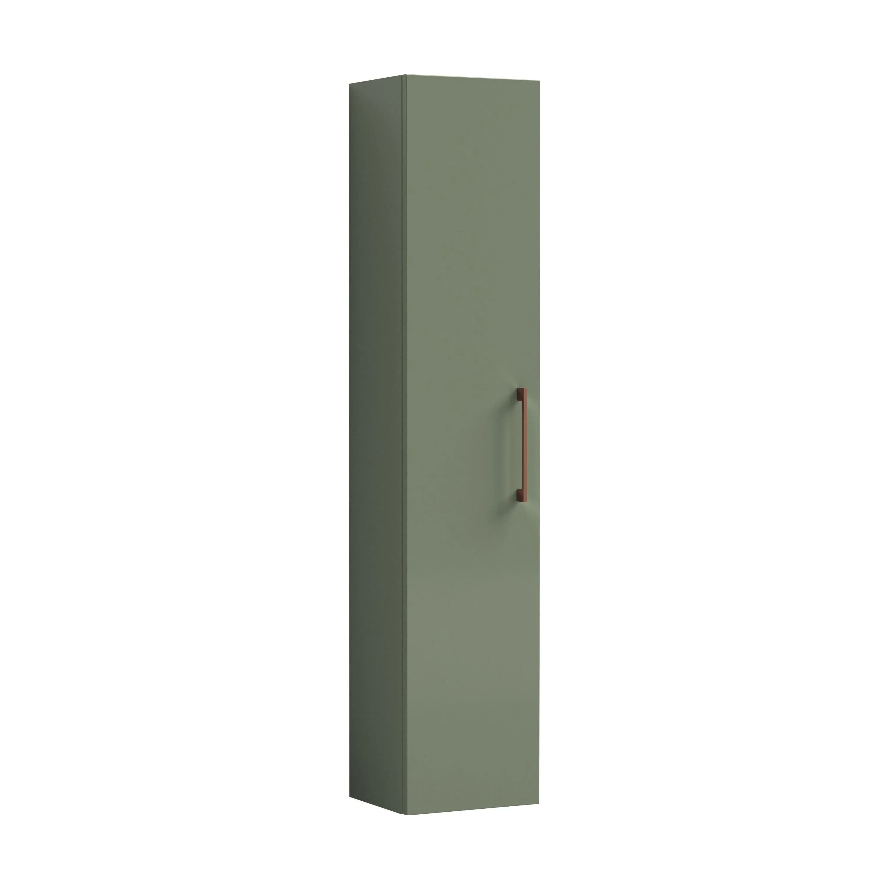 Bramshall 300mm Wall Hung 1 Door Tall Unit - Choice of Colour and Handle Finish - Image 100