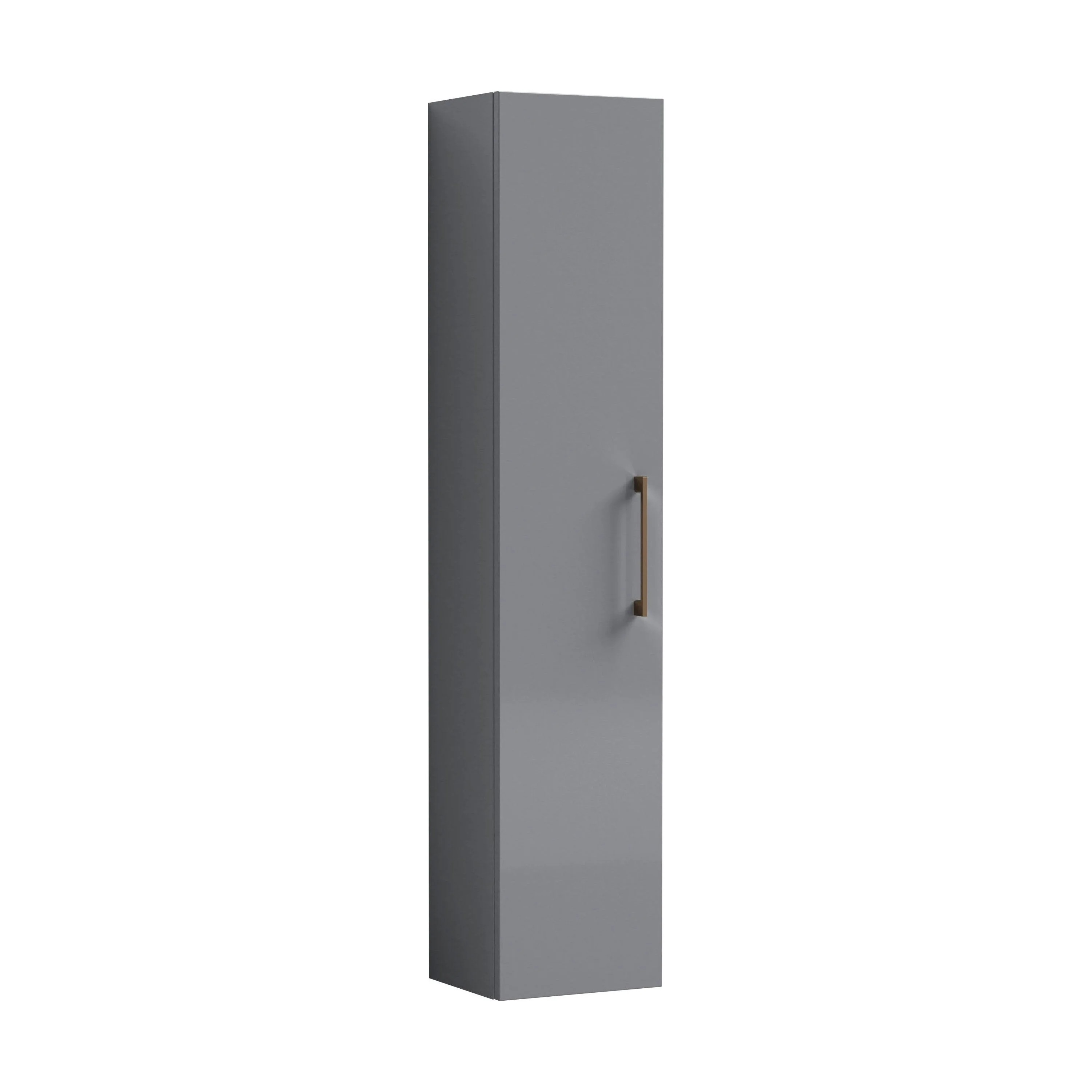 Bramshall 300mm Wall Hung 1 Door Tall Unit - Choice of Colour and Handle Finish - Image 67