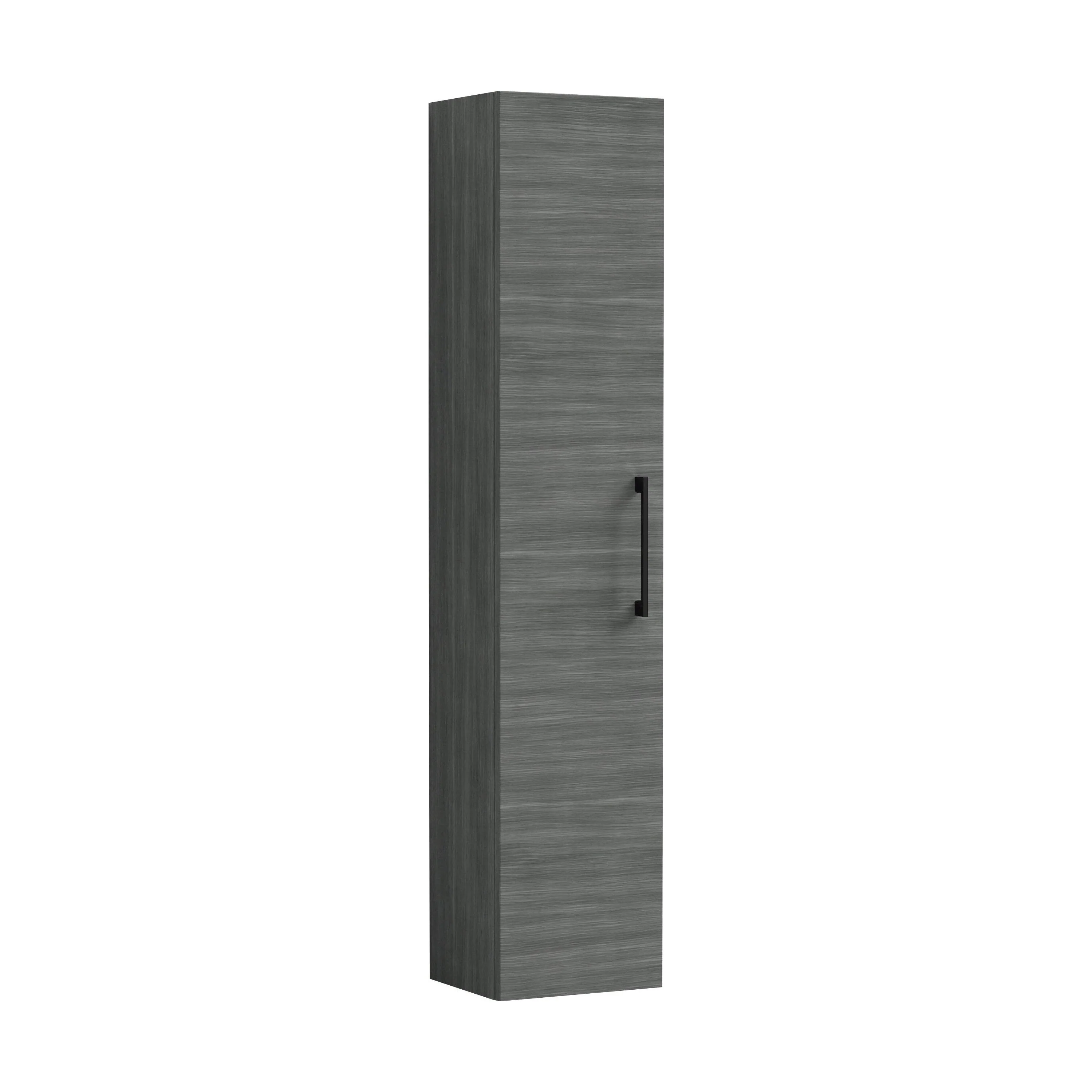 Bramshall 300mm Wall Hung 1 Door Tall Unit - Choice of Colour and Handle Finish - Image 87