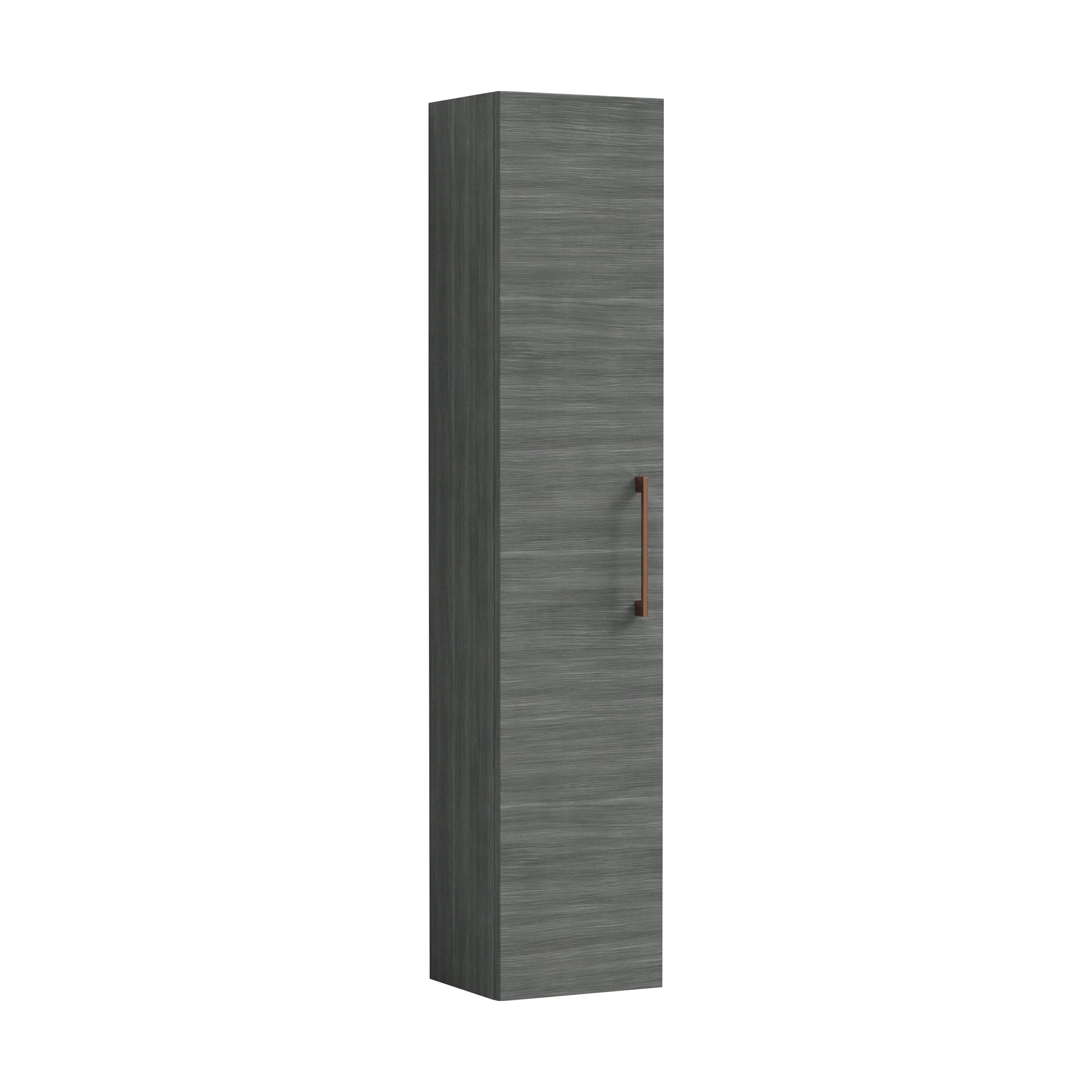 Bramshall 300mm Wall Hung 1 Door Tall Unit - Choice of Colour and Handle Finish - Image 88
