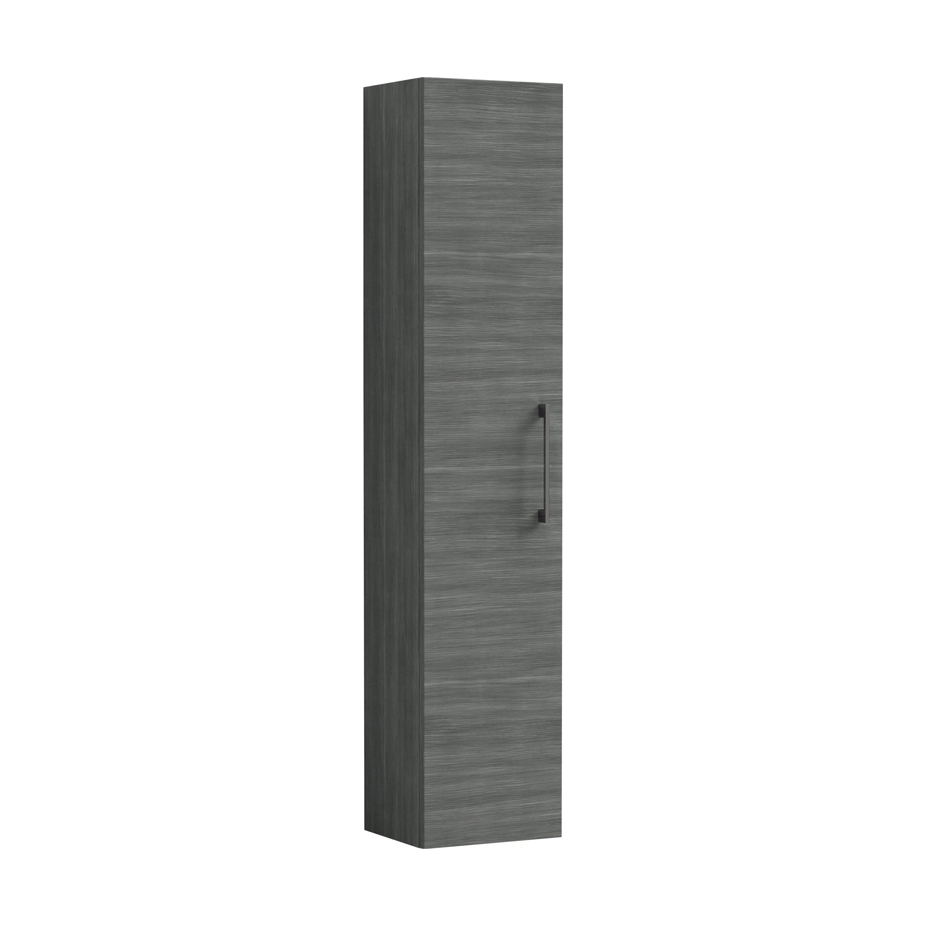 Bramshall 300mm Wall Hung 1 Door Tall Unit - Choice of Colour and Handle Finish - Image 90