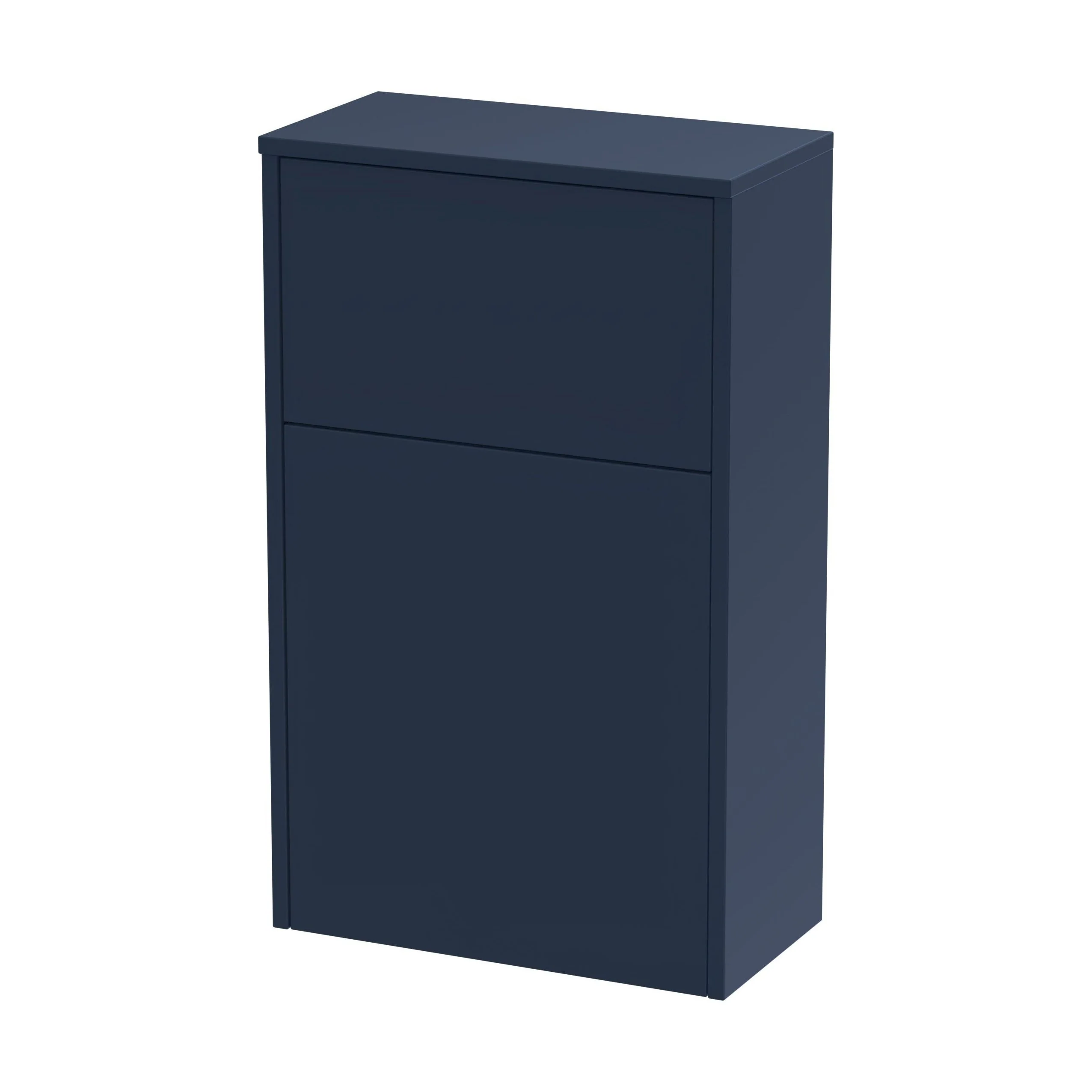 Floor Standing WC Toilet Unit (Pan & Cistern Not Included), 500mm - Midnight Blue