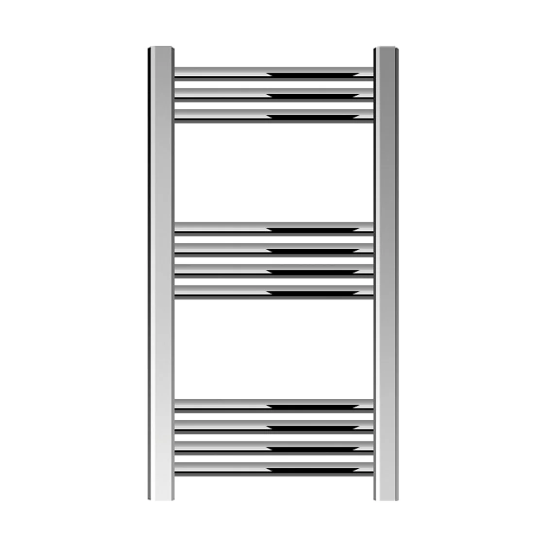 Straight Heated Heated Towel Rail Radiator, 337W, 400 x 700mm, Matt Black - Image 20