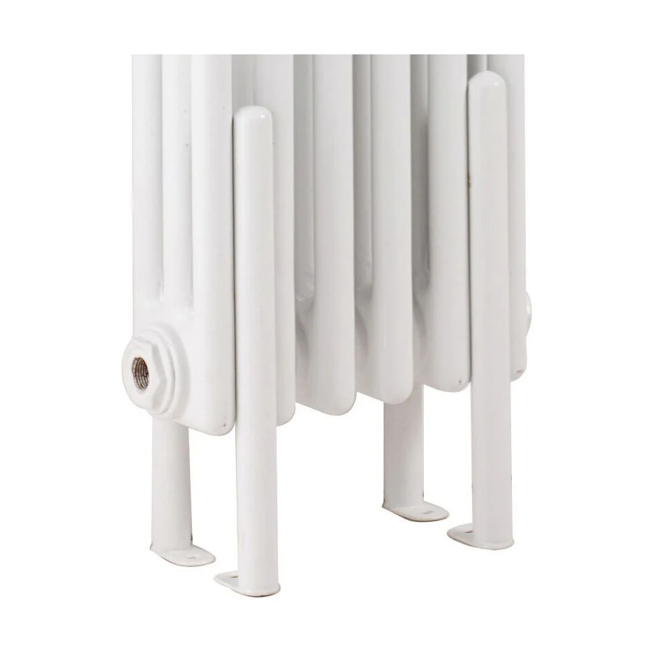 Floor Mounted Legs, High Gloss White