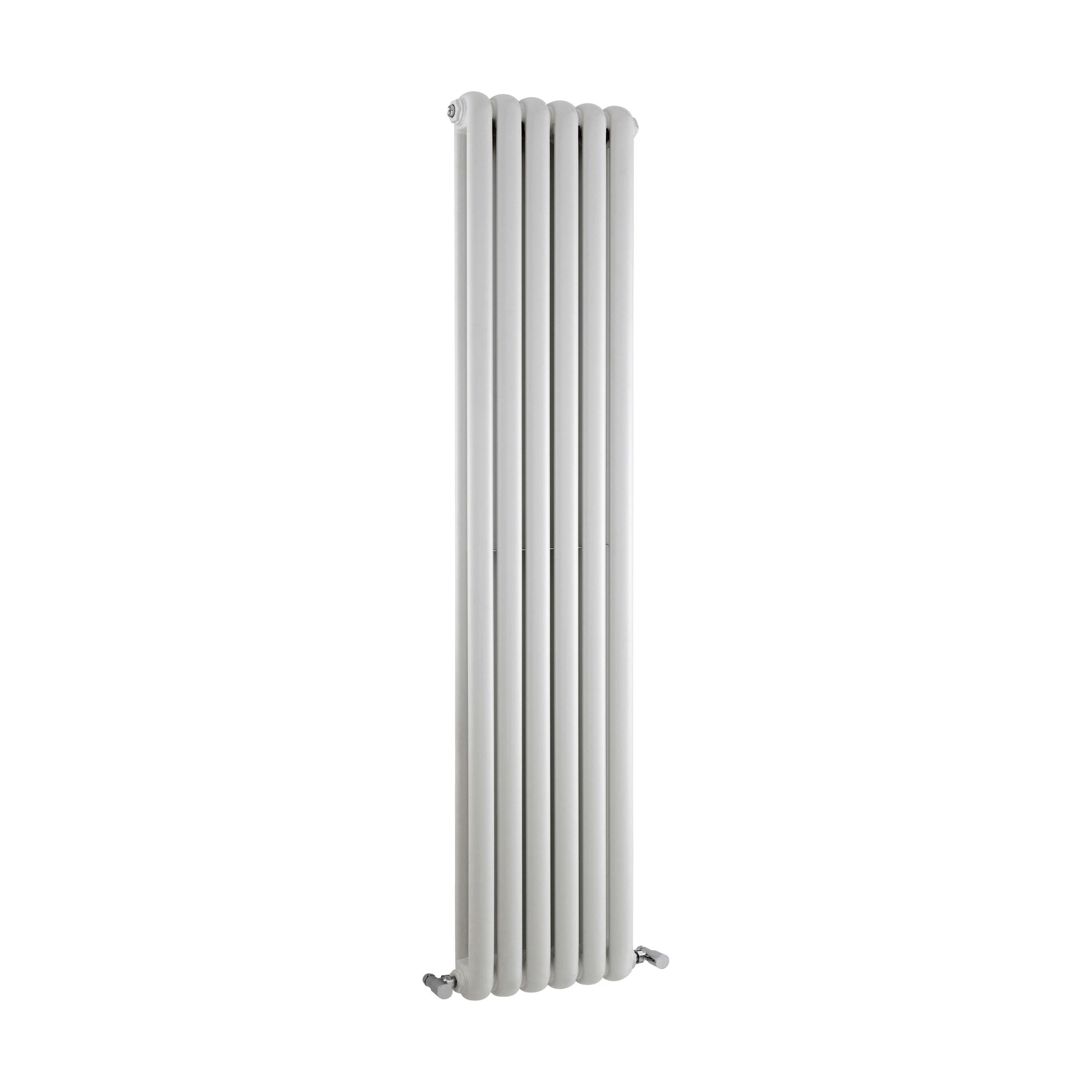 Balterley Aspire Vertical Double Panel Radiator, 1500mm x 383mm - Gloss White