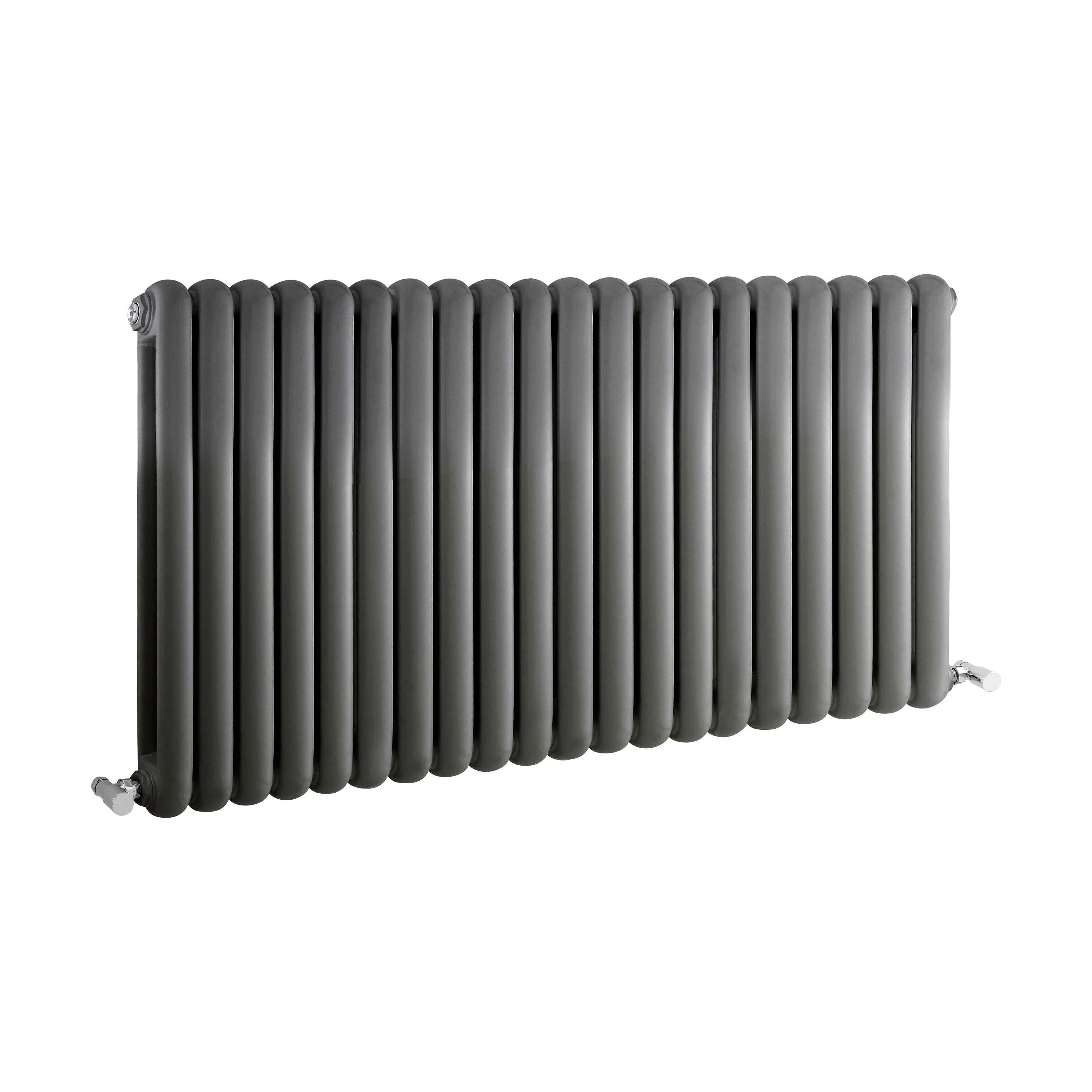 Balterley Aspire Horizontal Double Panel Radiator, 635mm x 1223mm - Anthracite