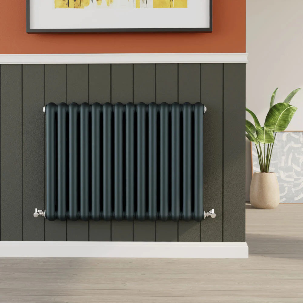 Balterley Aspire Horizontal Double Panel Radiator, 635mm x 863mm - Anthracite - Image 2