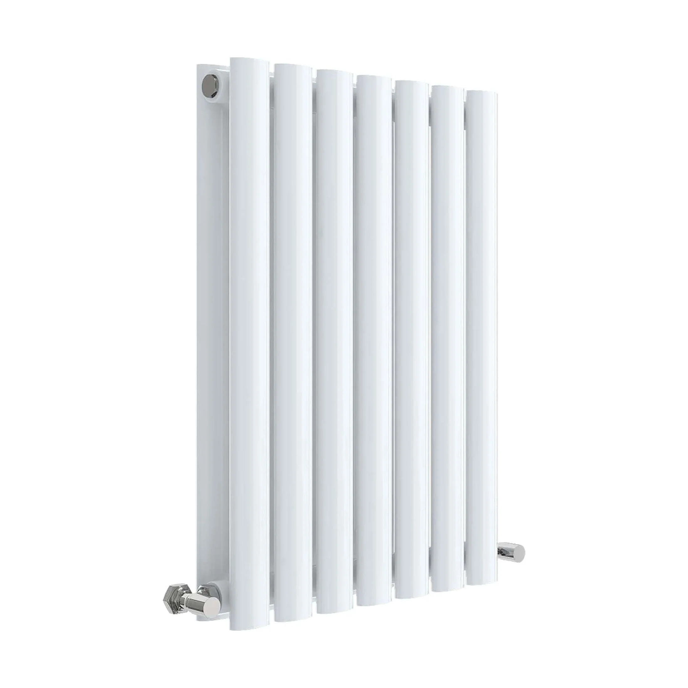 Balterley Embrace Horizontal Double Panel Radiator, 600mm x 412mm - Gloss White