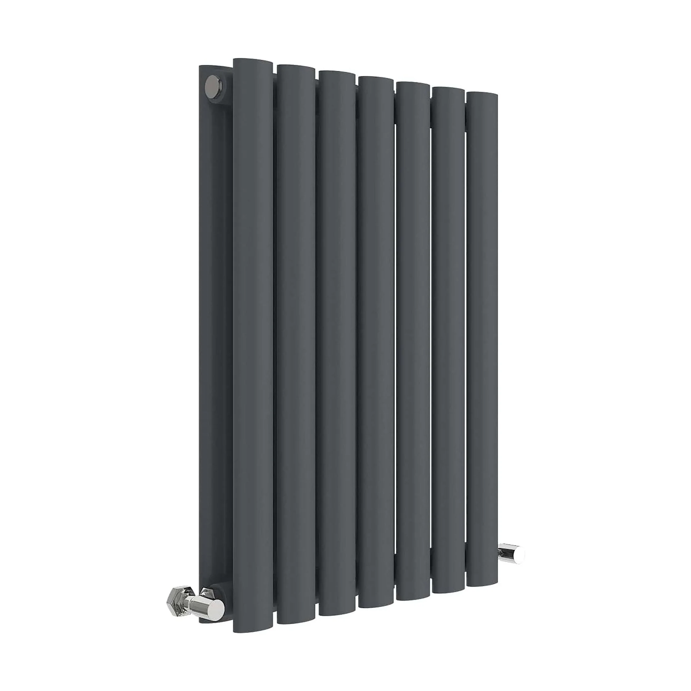 Balterley Embrace Horizontal Double Panel Radiator, 600mm x 412mm - Anthracite