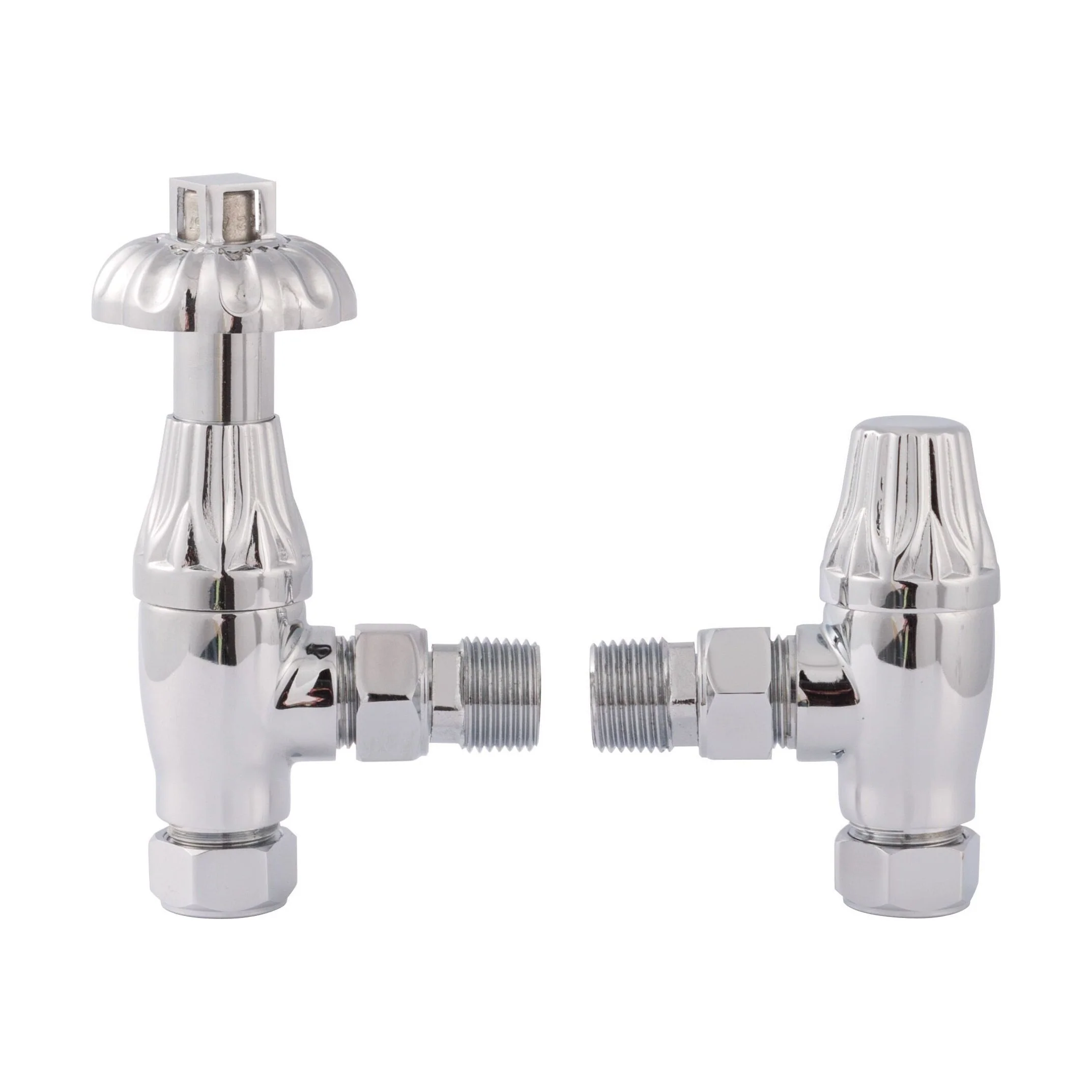 Heating Accessories Thermostatic Radiator Valve Pack, Chrome