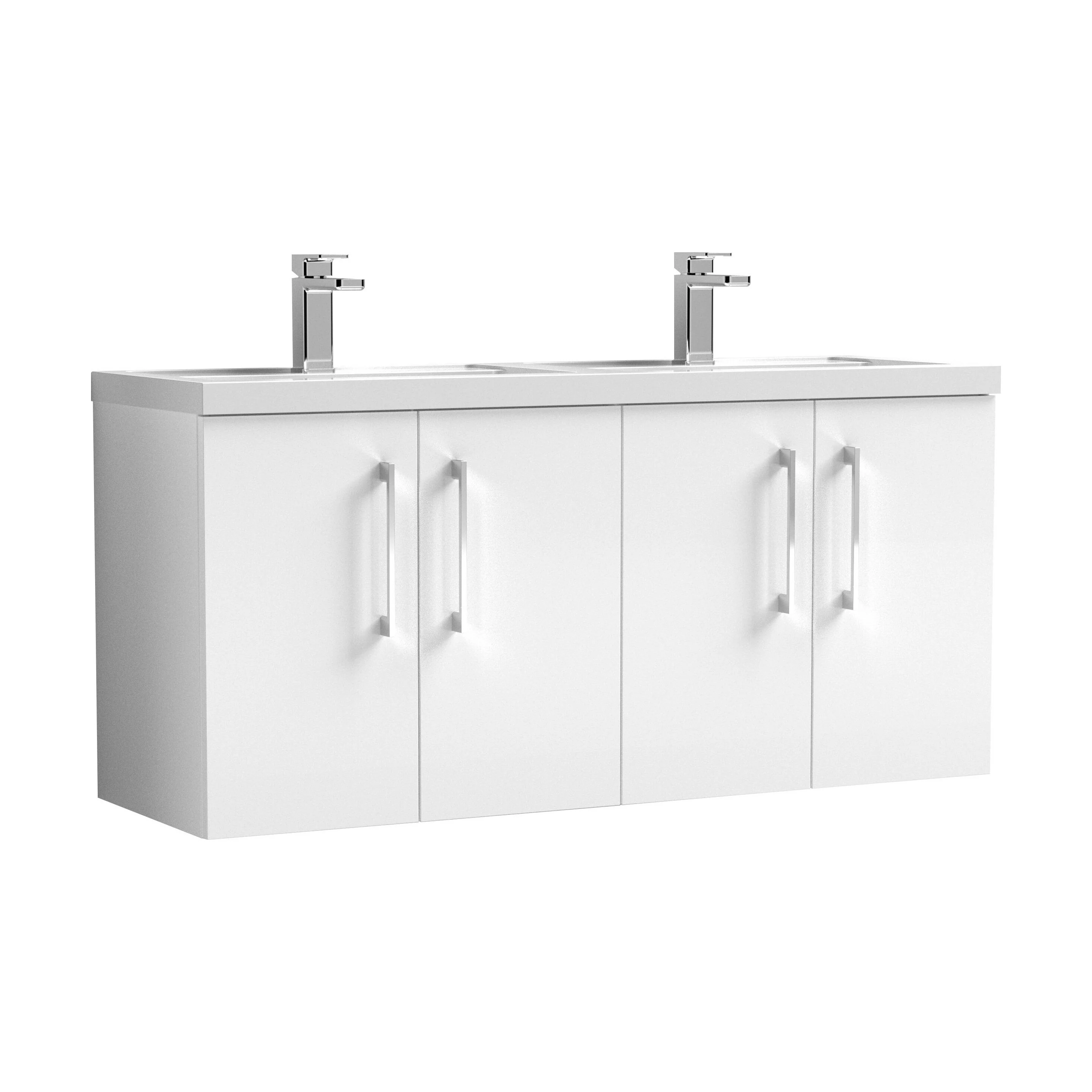 Bramshall 4 Door Vanity Basin Unit - 1200mm - Choice of Basin and Colour - Image 10