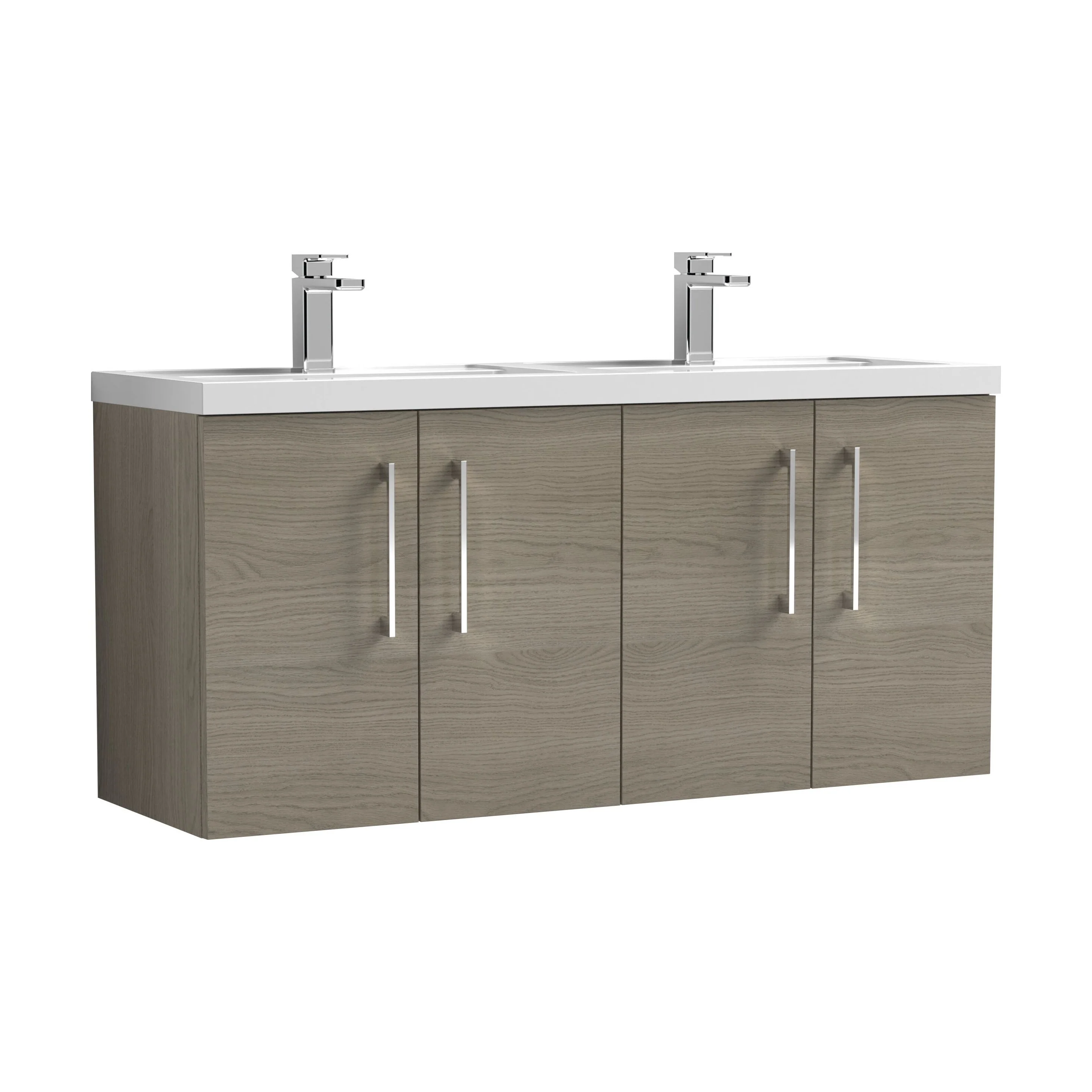 Bramshall 4 Door Vanity Basin Unit - 1200mm - Choice of Basin and Colour - Image 16