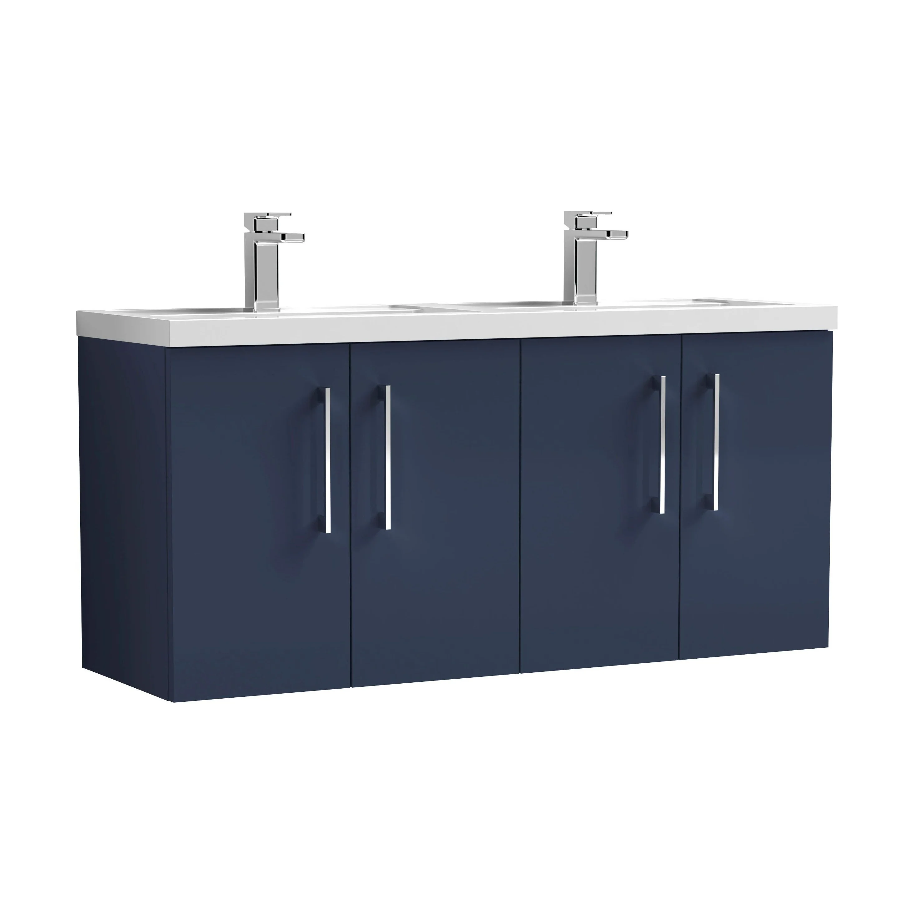 Bramshall 4 Door Vanity Basin Unit - 1200mm - Choice of Basin and Colour - Image 18