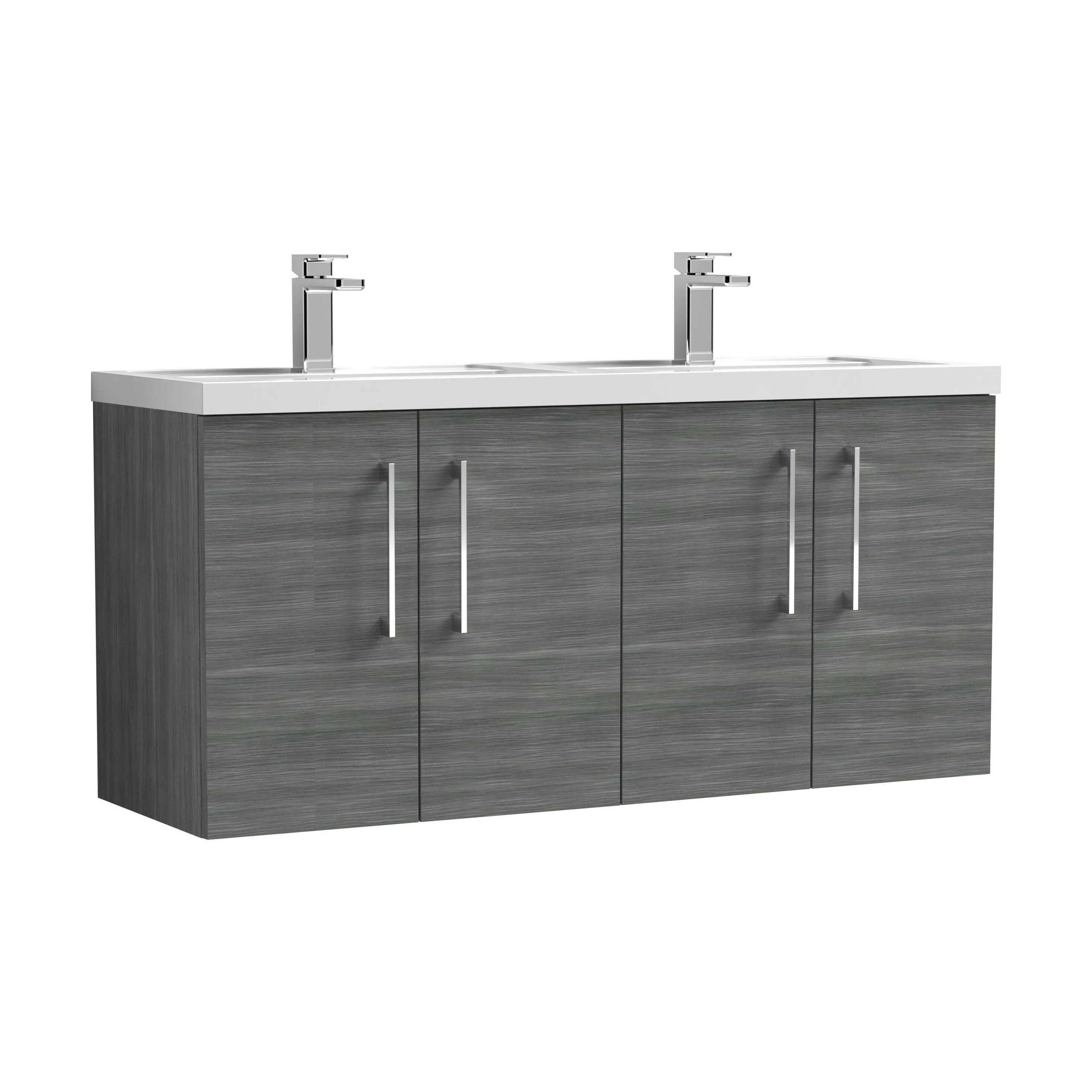 Bramshall 4 Door Vanity Basin Unit - 1200mm - Choice of Basin and Colour - Image 22
