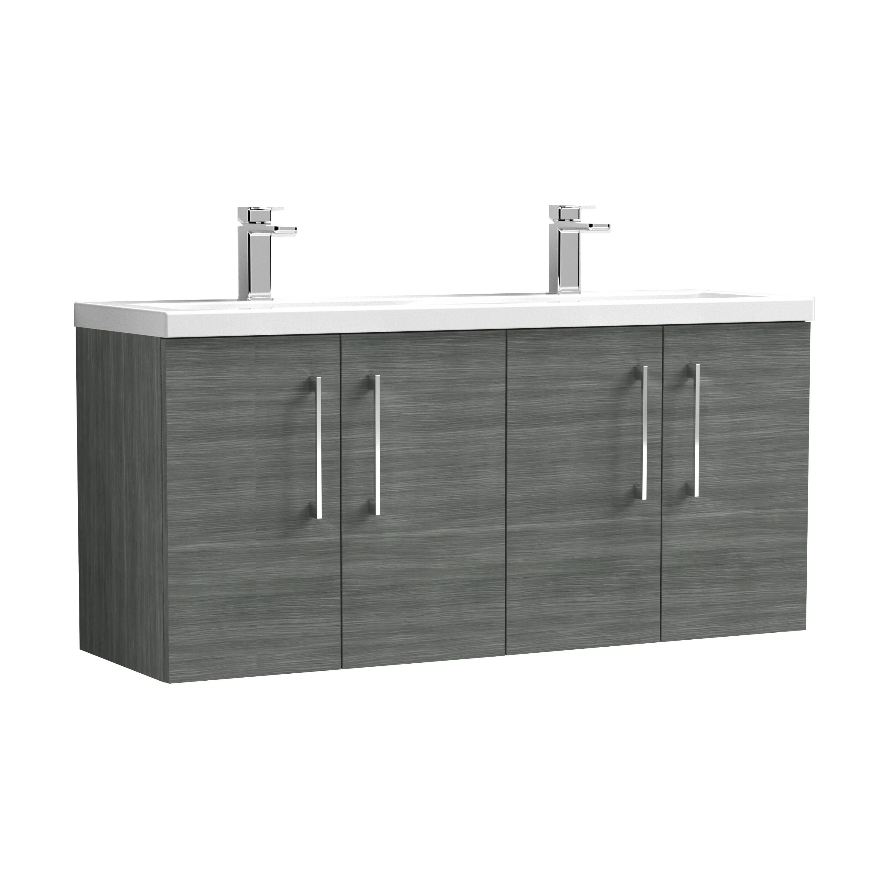 Bramshall 4 Door Vanity Basin Unit - 1200mm - Choice of Basin and Colour - Image 23