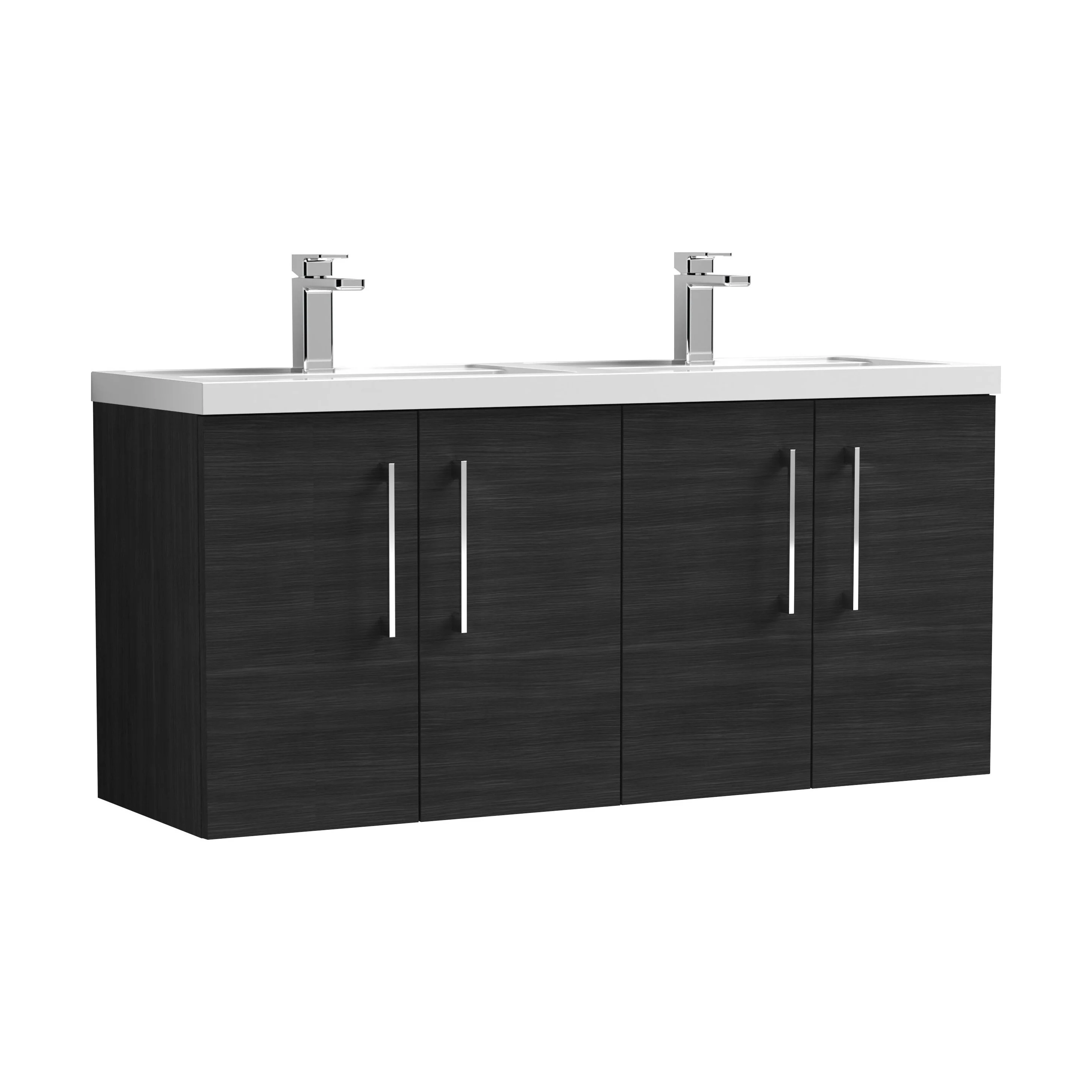 Bramshall 4 Door Vanity Basin Unit - 1200mm - Choice of Basin and Colour - Image 25