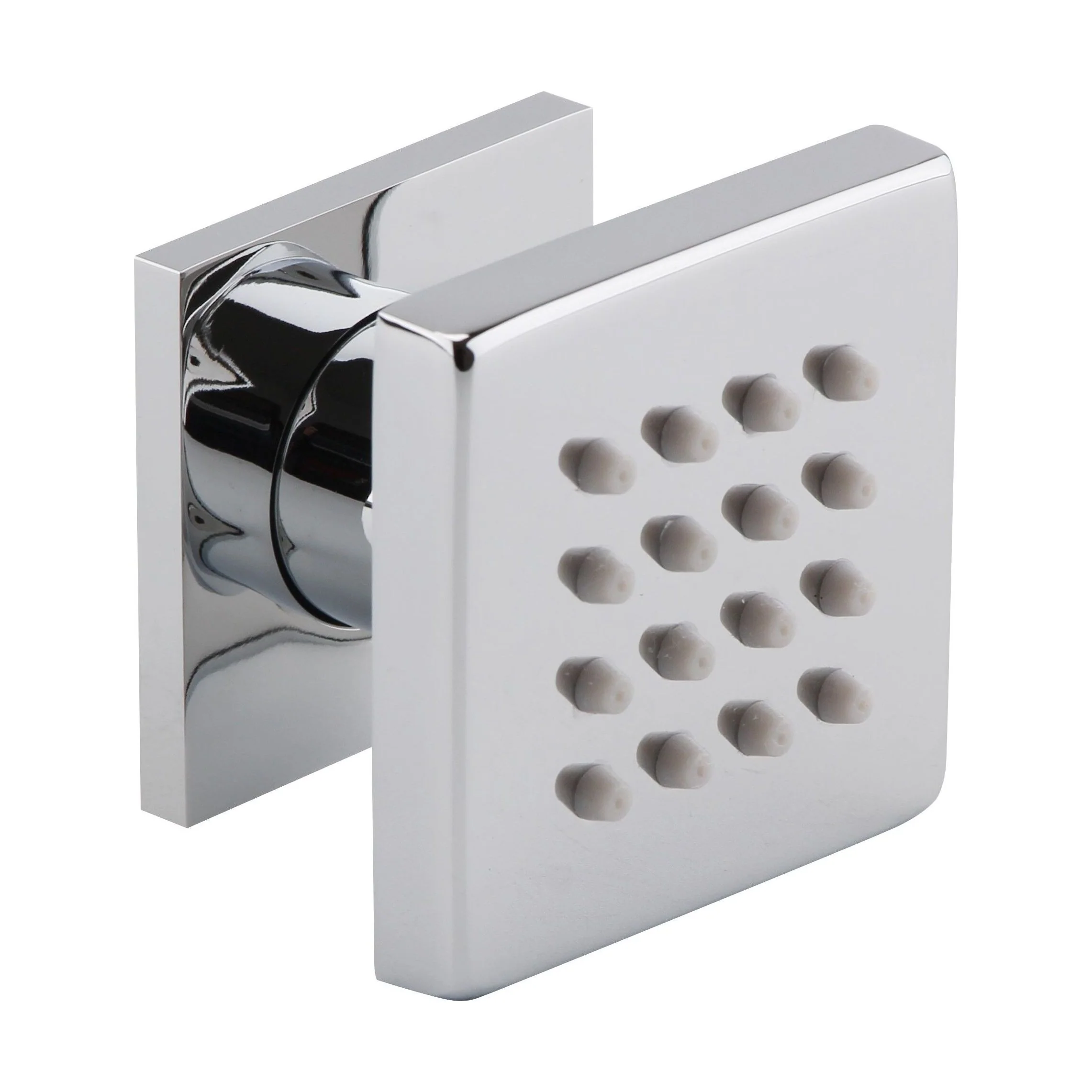 Shower Accessories Modern Square Body Jet - Chrome