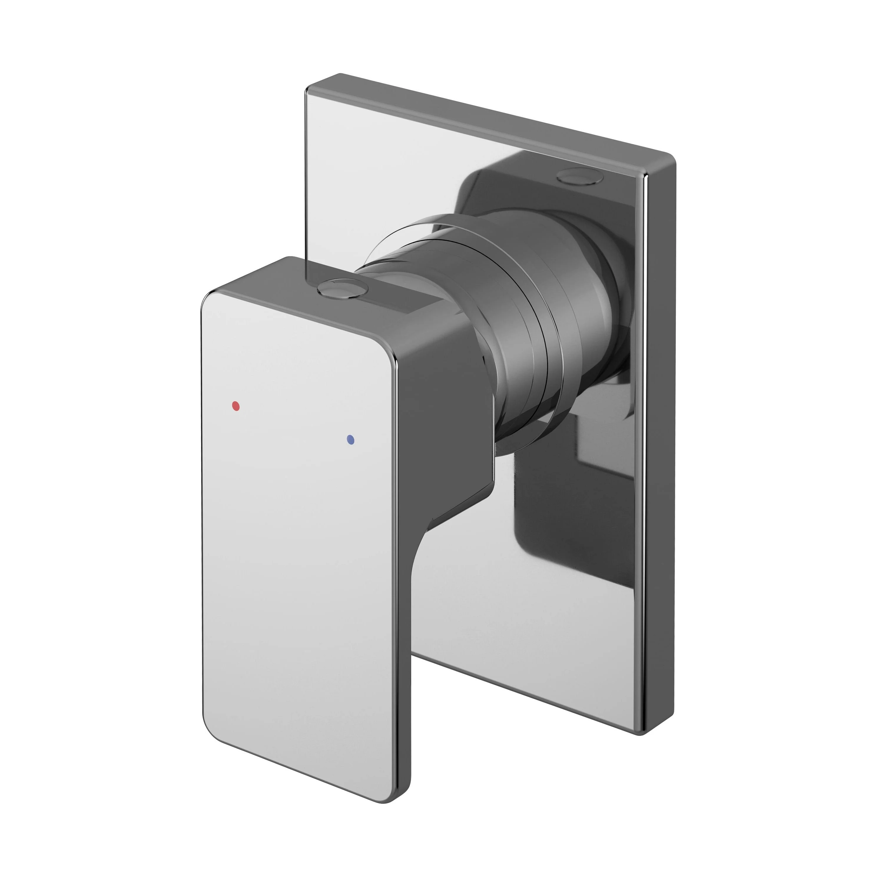 Square Concealed Manual Shower Valve (1 Outlet) - Chrome